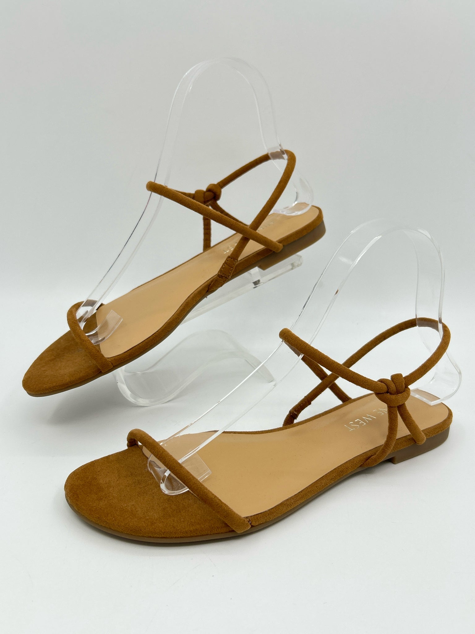 NINE WEST Size 7M Tan Women Sandal