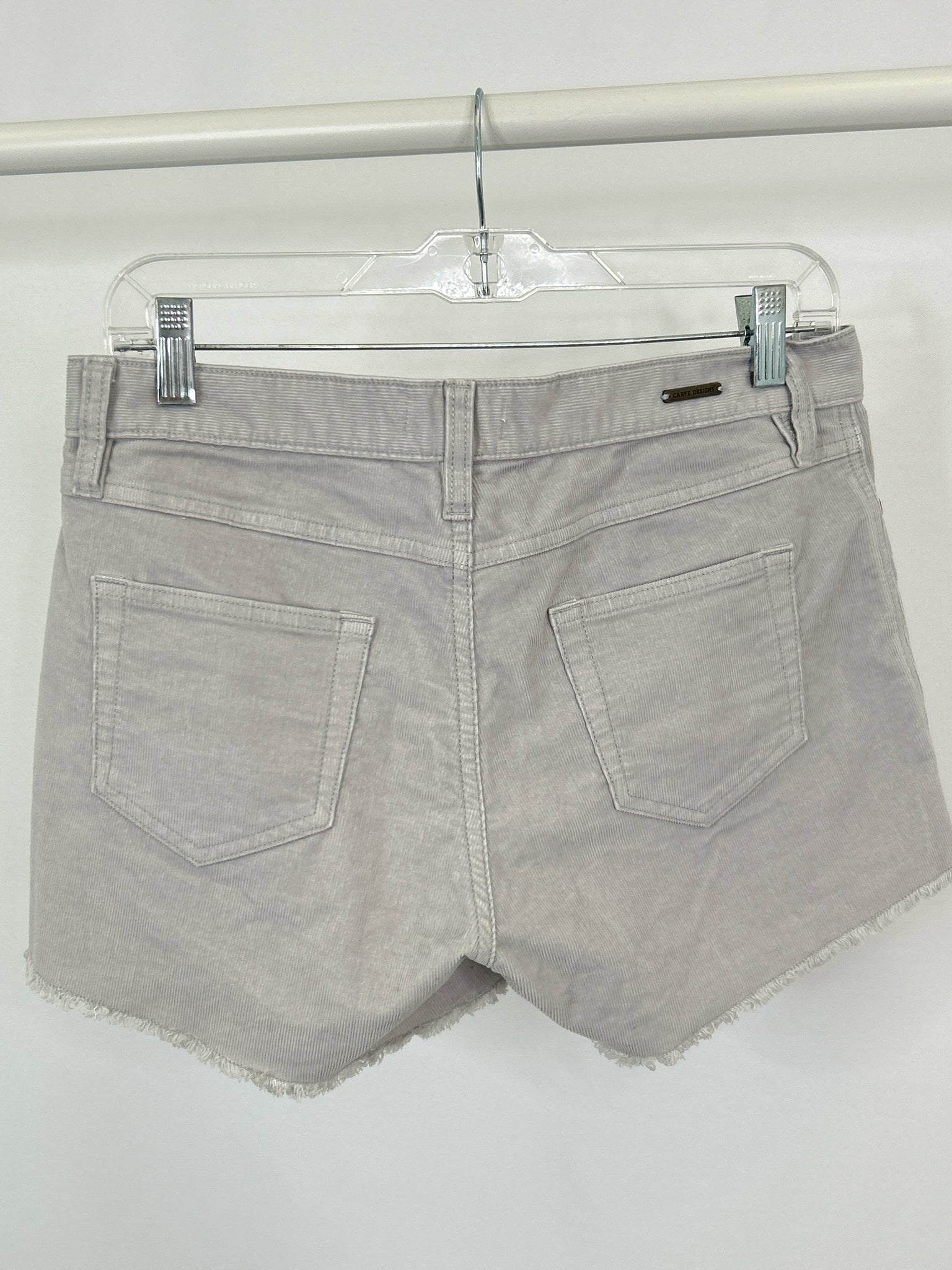 CARVE DESIGNS Size 2 Grey Women Shorts NWT