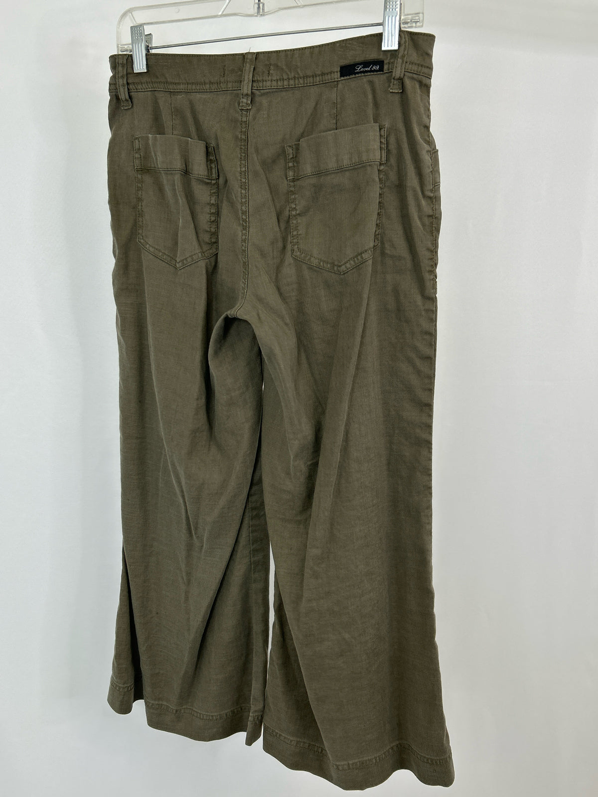 LEVEL 99 Size 28/6 OLIVE GREEN Women Pants