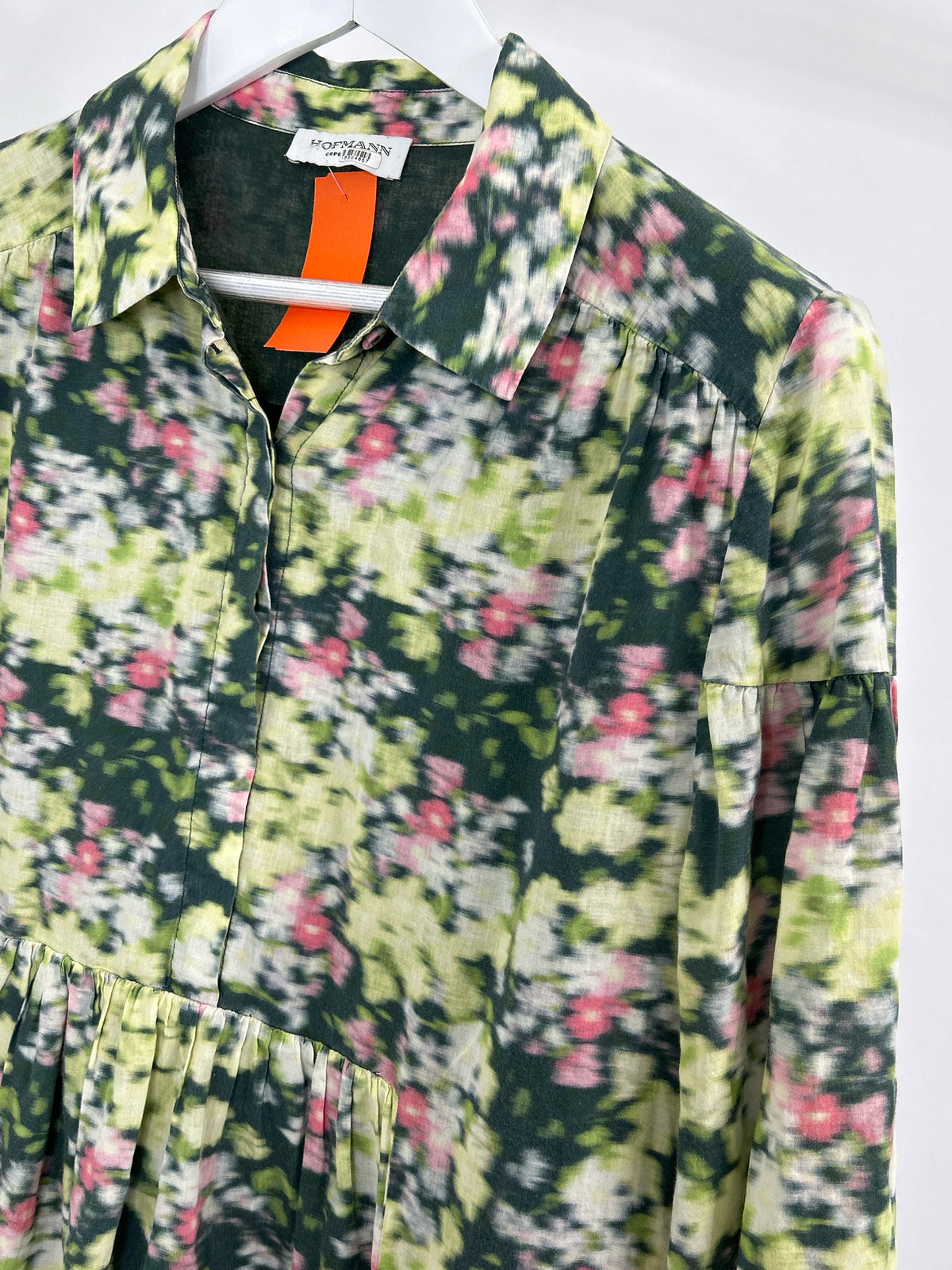 HOFMANN Size 44 Green Print Women Dress