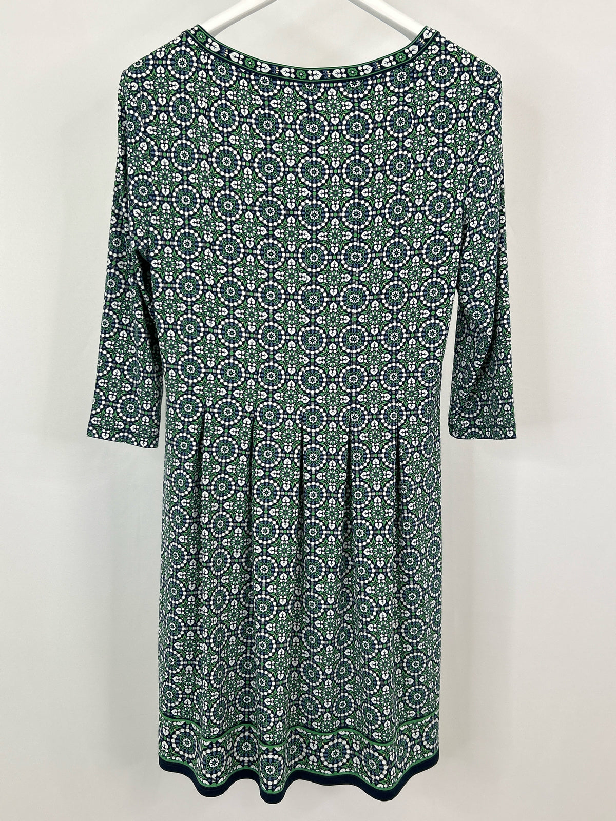 MAX STUDIO Size XL NAVY AND GREEN Women Dress