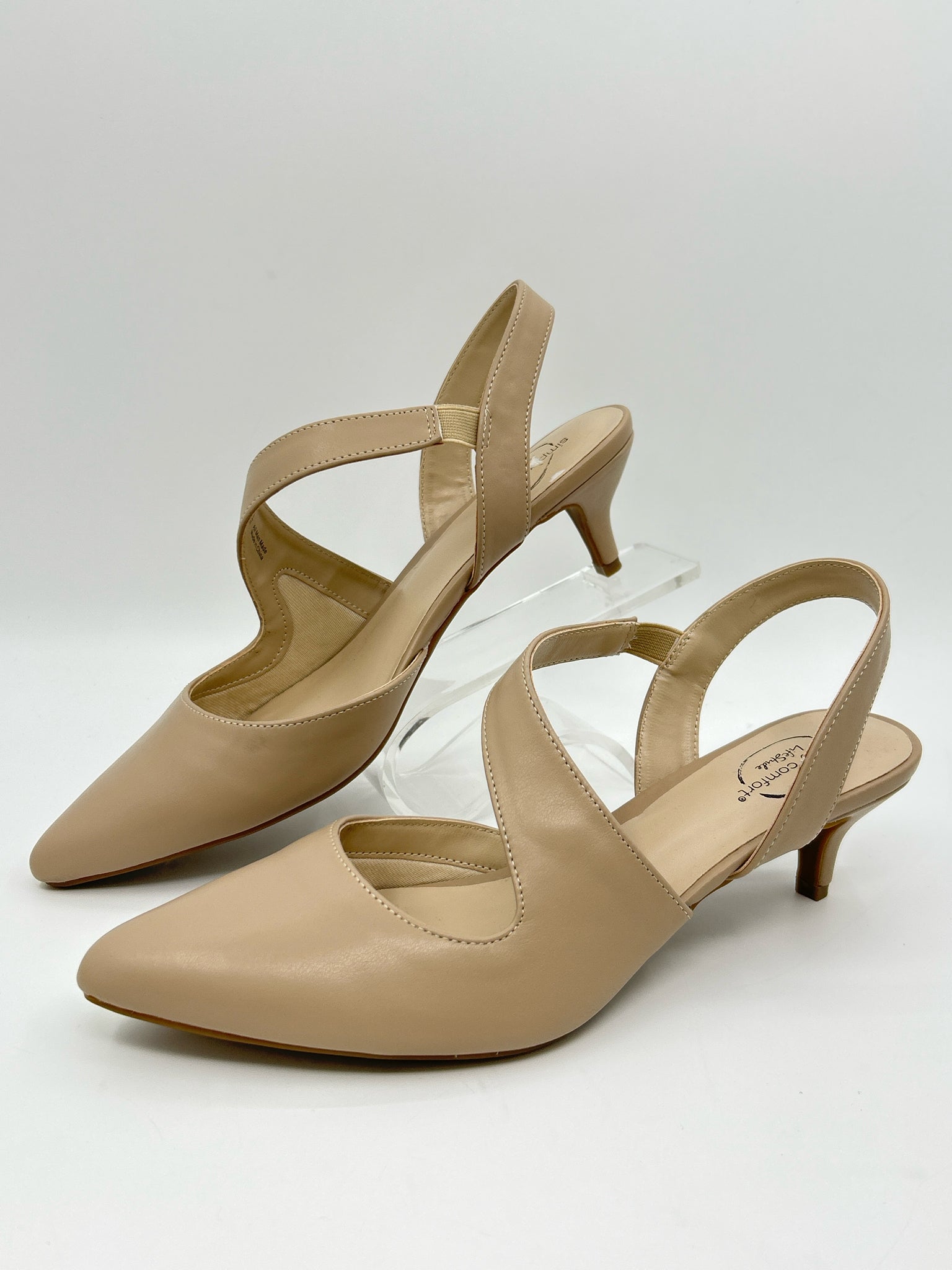 LIFE STRIDE Size 11M Beige Women Pumps