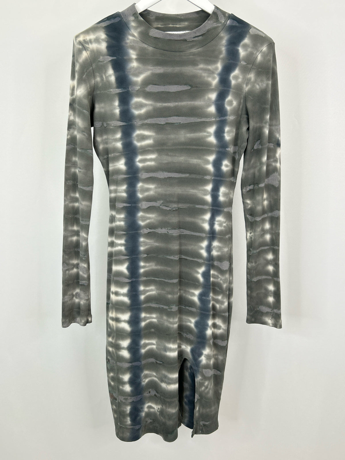 YOUNG FABULOUS & BROKE Size L Olive and White Women Dress NWT