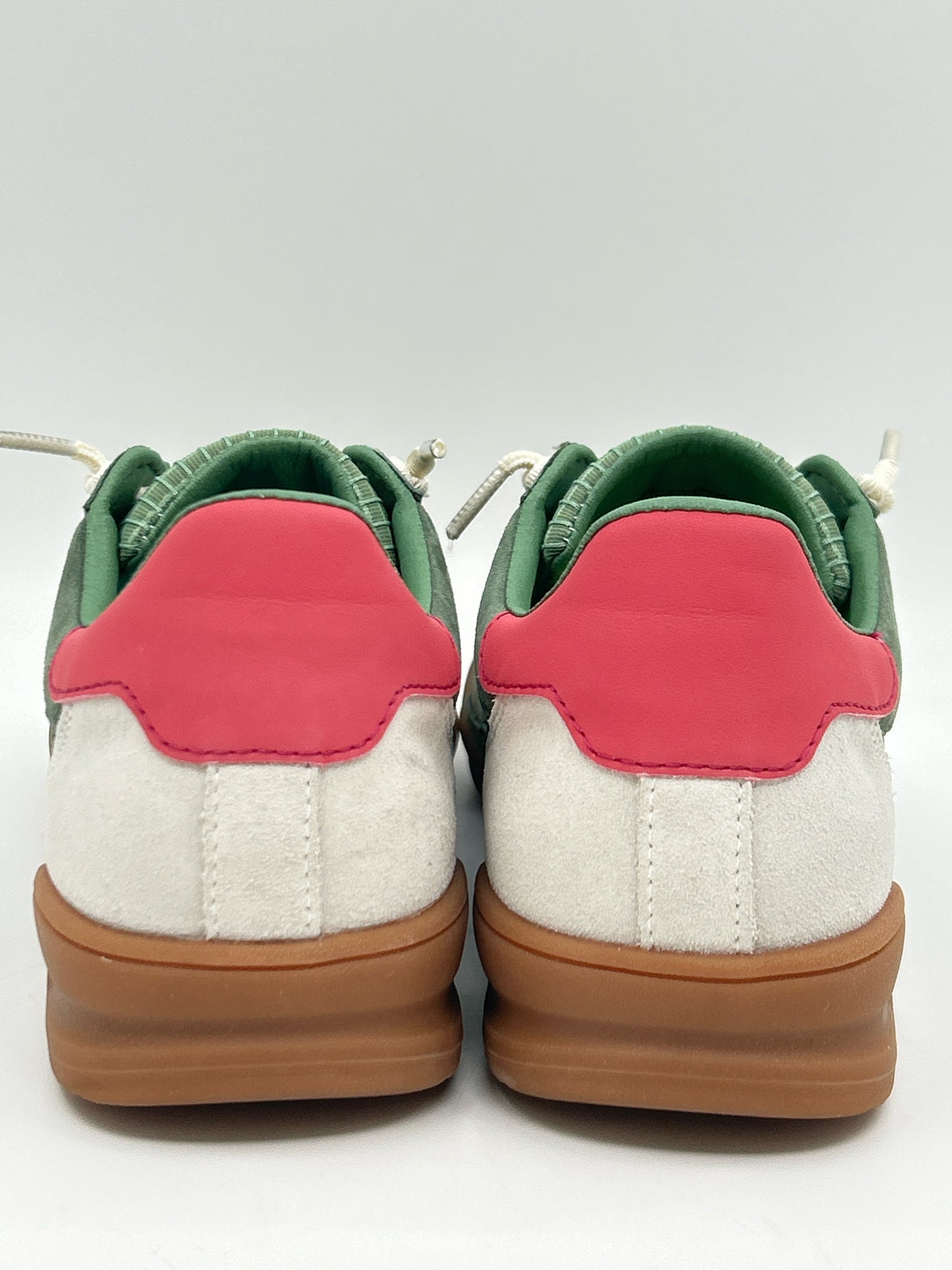 STEVE MADDEN Size 8.5M Green Women Sneakers