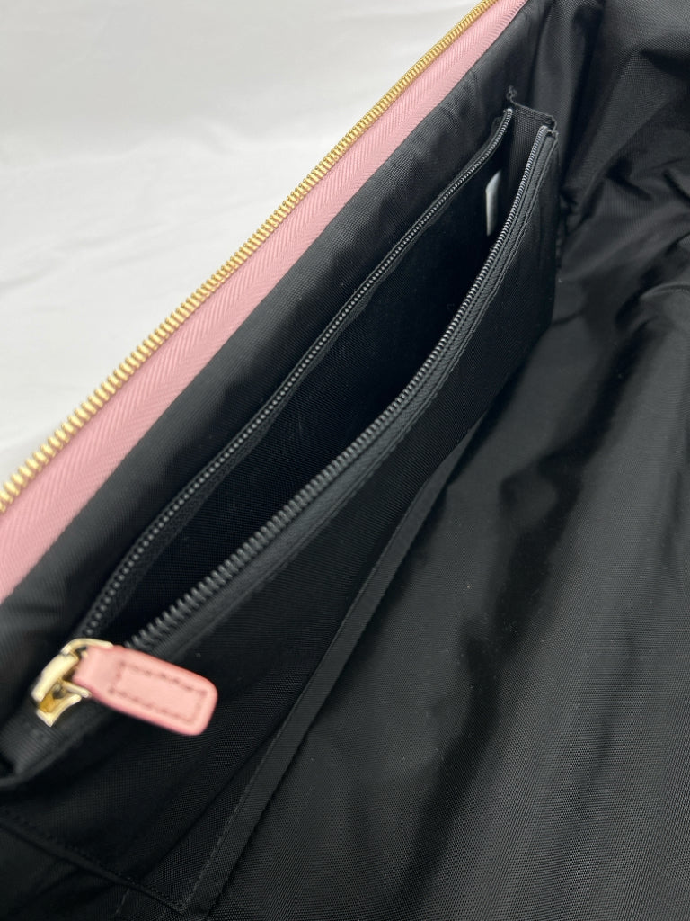 MCM Pink Ottomar Cabin Trolly Luggage Authenticated