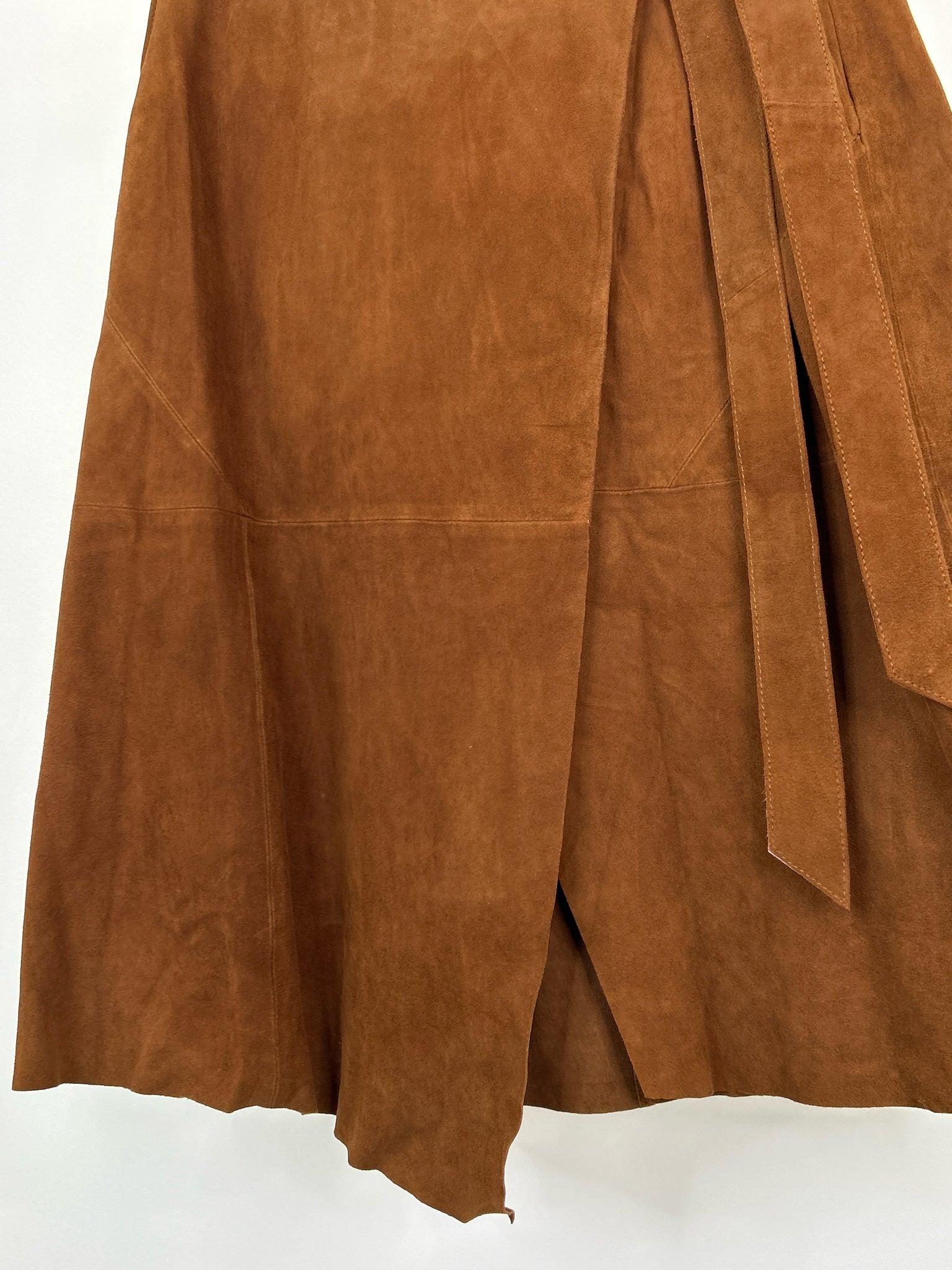 White House Black Market Size 4 Brown Orange Women Skirt