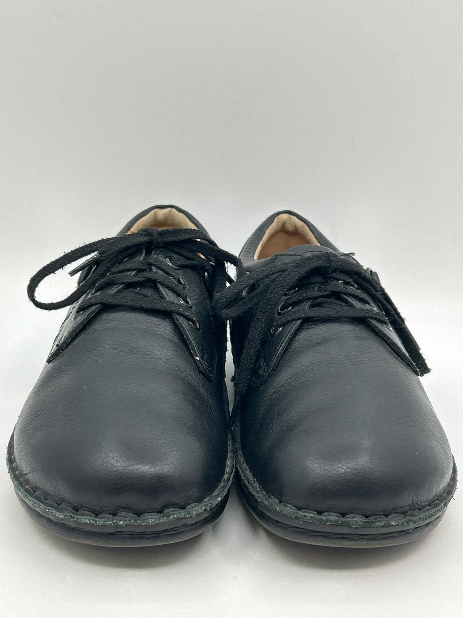 FINN COMFORT Size 38/8 Black Women Shoes