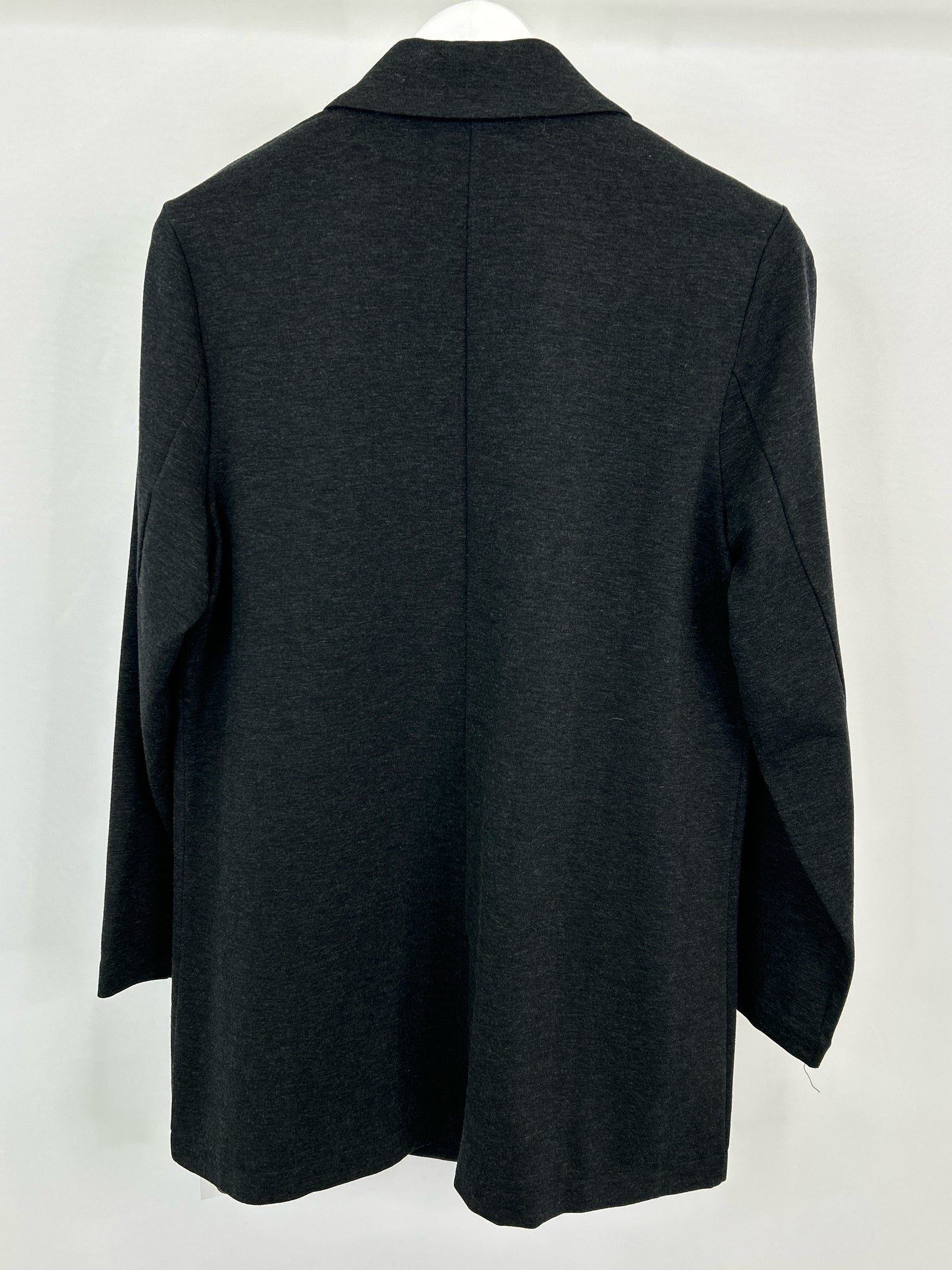 Garnet Hill Size 12 Charcoal Women Blazer