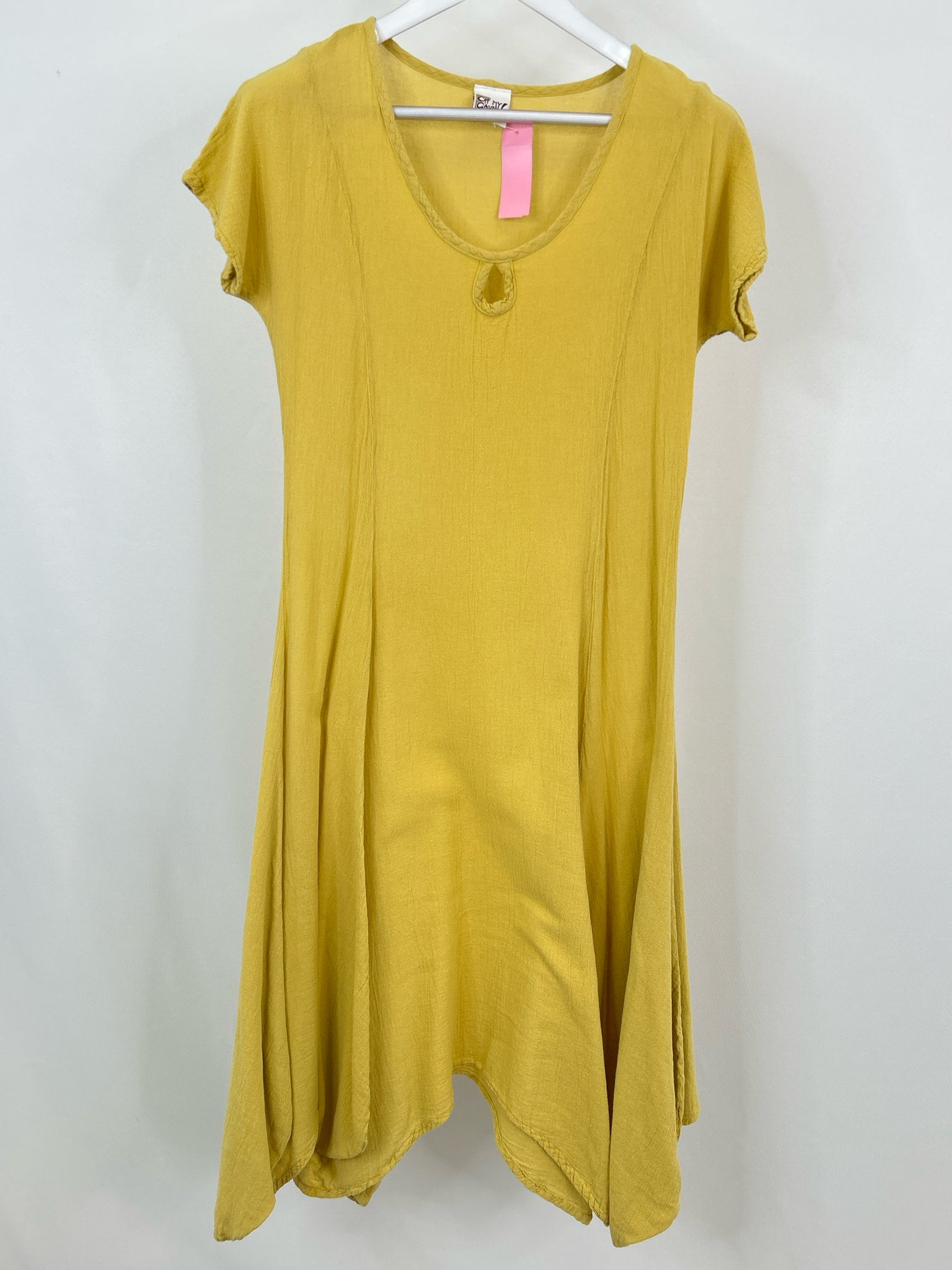 OH MY GAUZE Size S/M Yellow Women Dress
