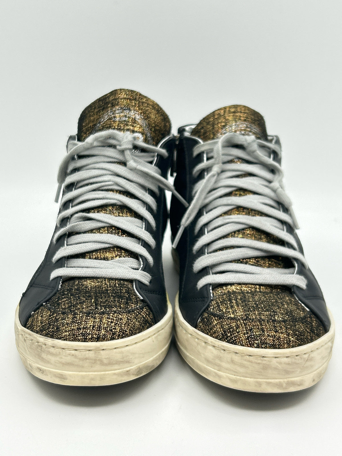 P448 Size 38 Black Women Sneakers