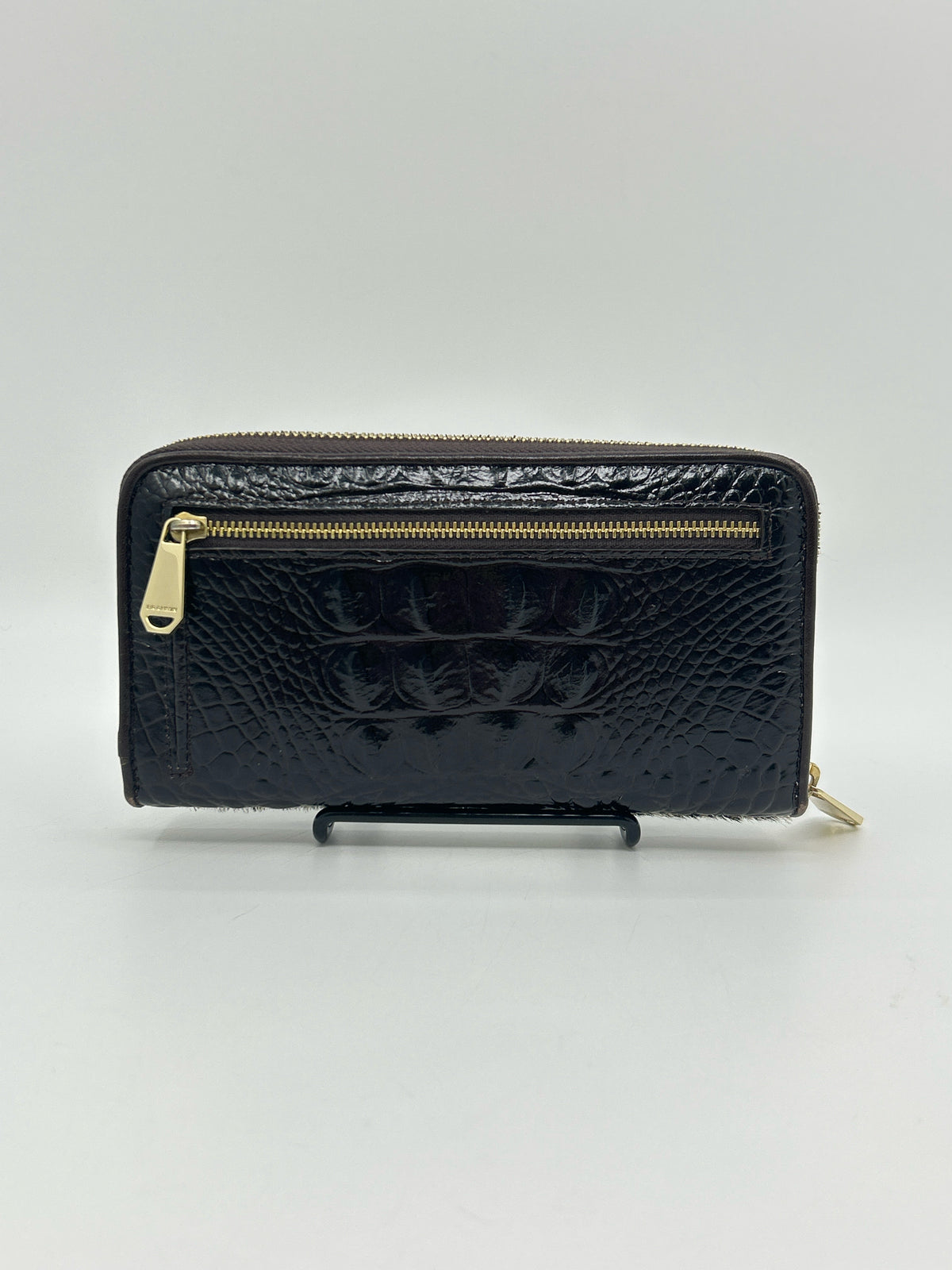 BRAHMIN Brown and White Women Wallet
