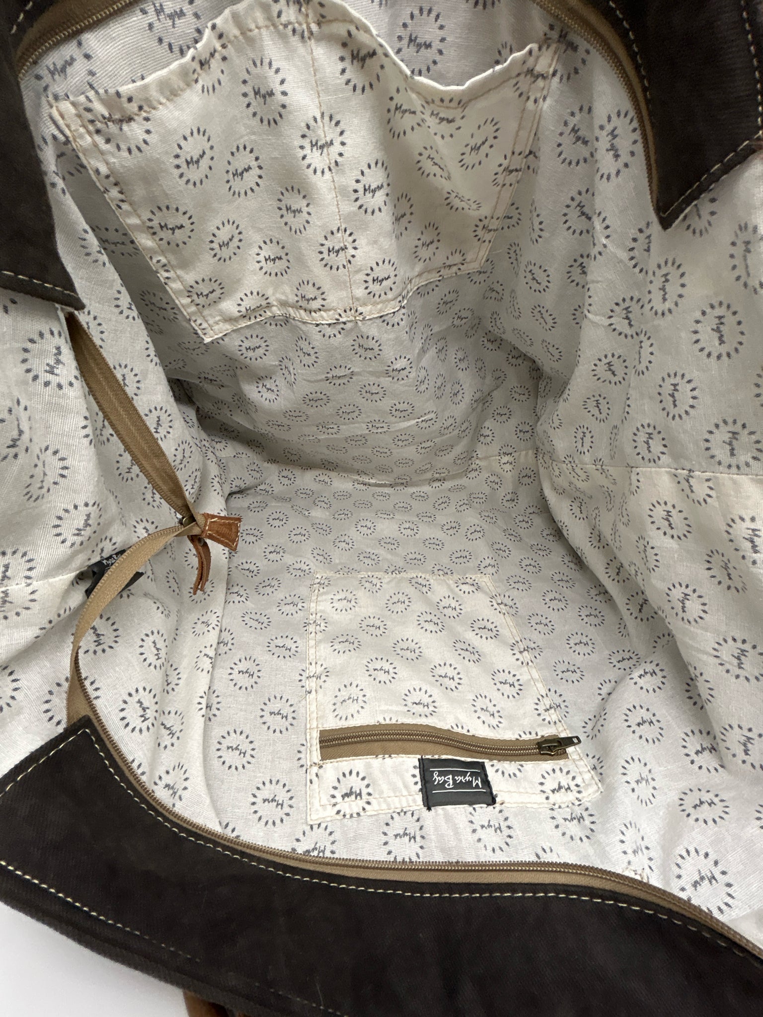 MYRA BAG Brown Women Tote