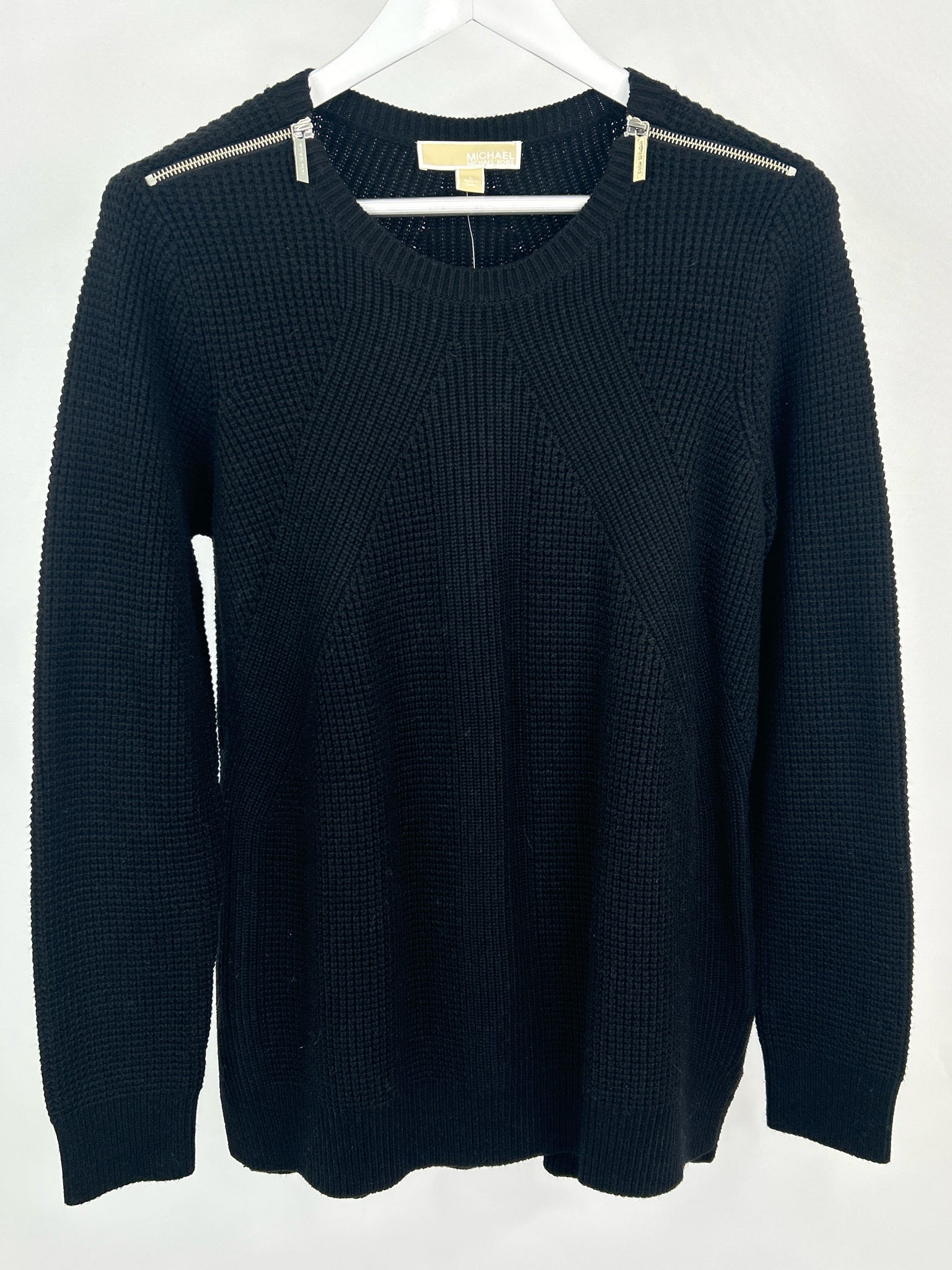 MICHAEL MICHAEL KORS Size L Black Women Sweater