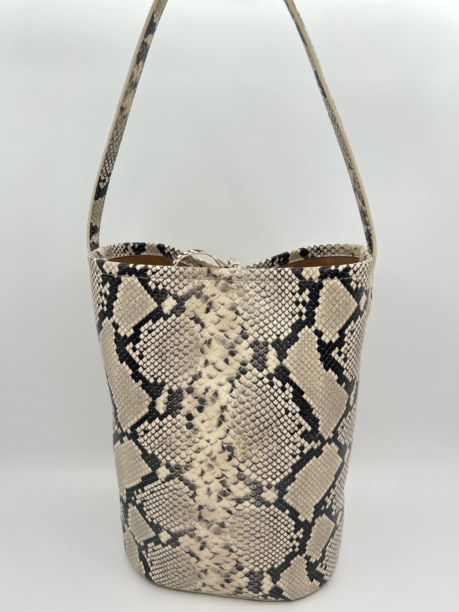 J. CREW Beige Print Women Purse