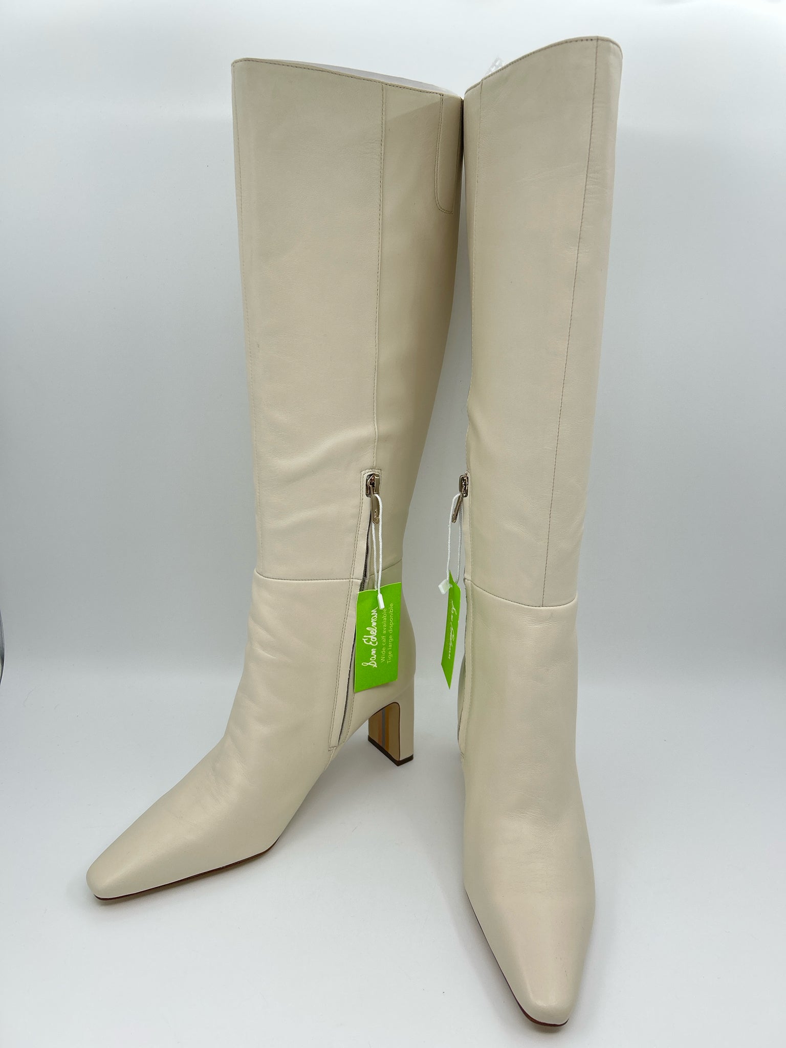 SAM EDELMAN NWT Size 10M Ivory Women Boots