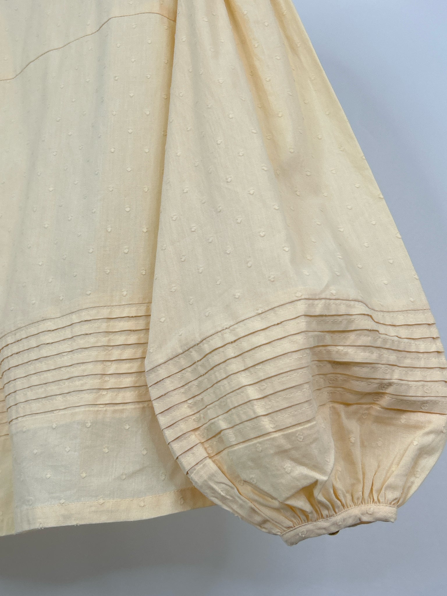 1 People Size S Cream Women Blouse