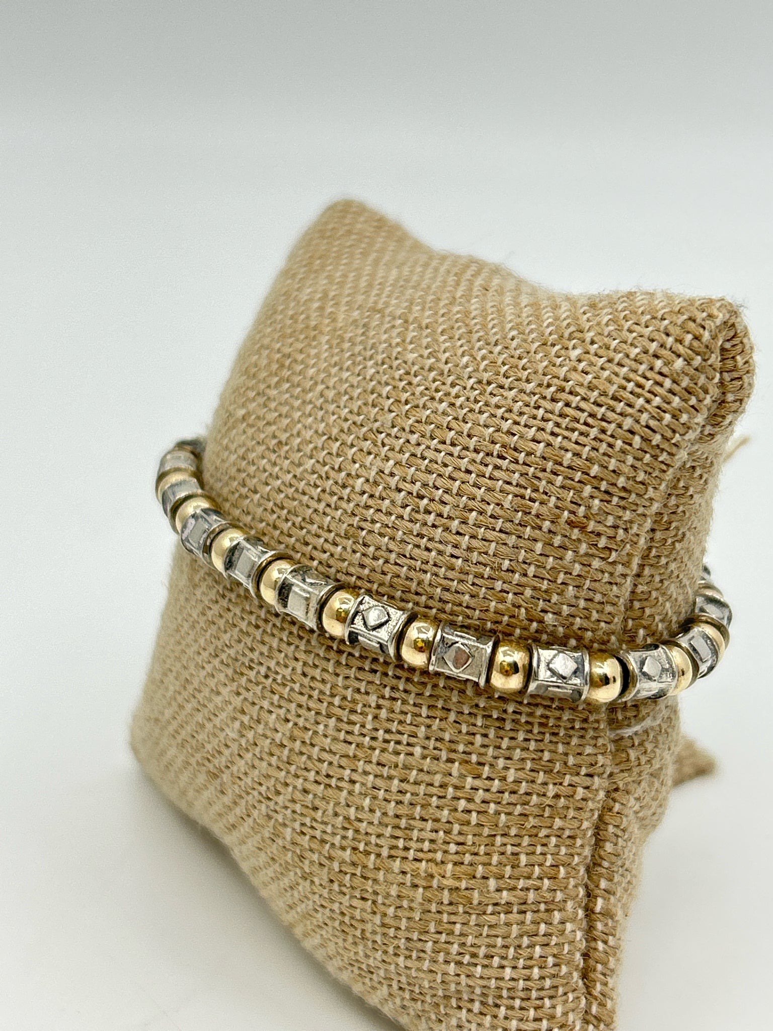 Silpada Silver and Gold Bracelet