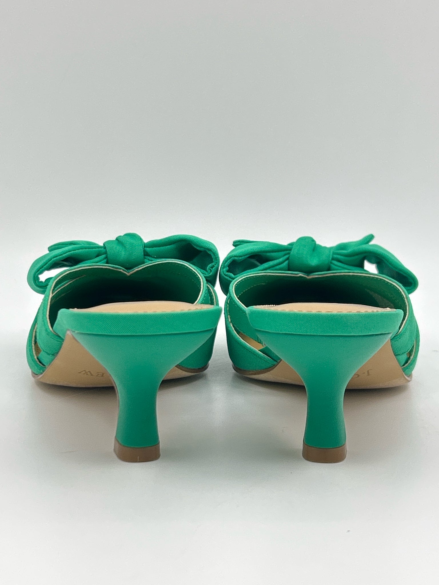 J. CREW Size 6.5 Green Women Pumps NIB