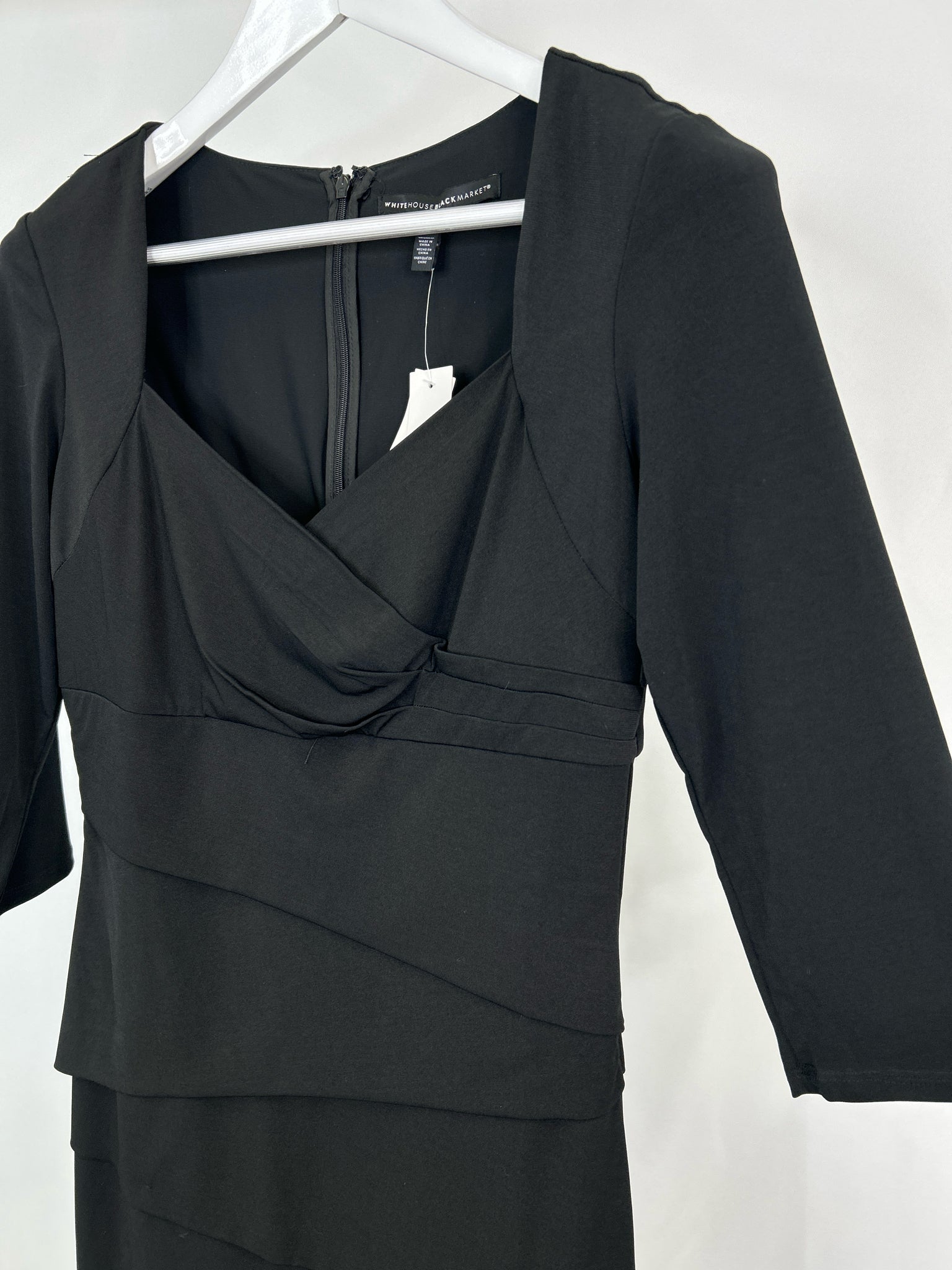 White House Black Market Size 10 Black Women Dress