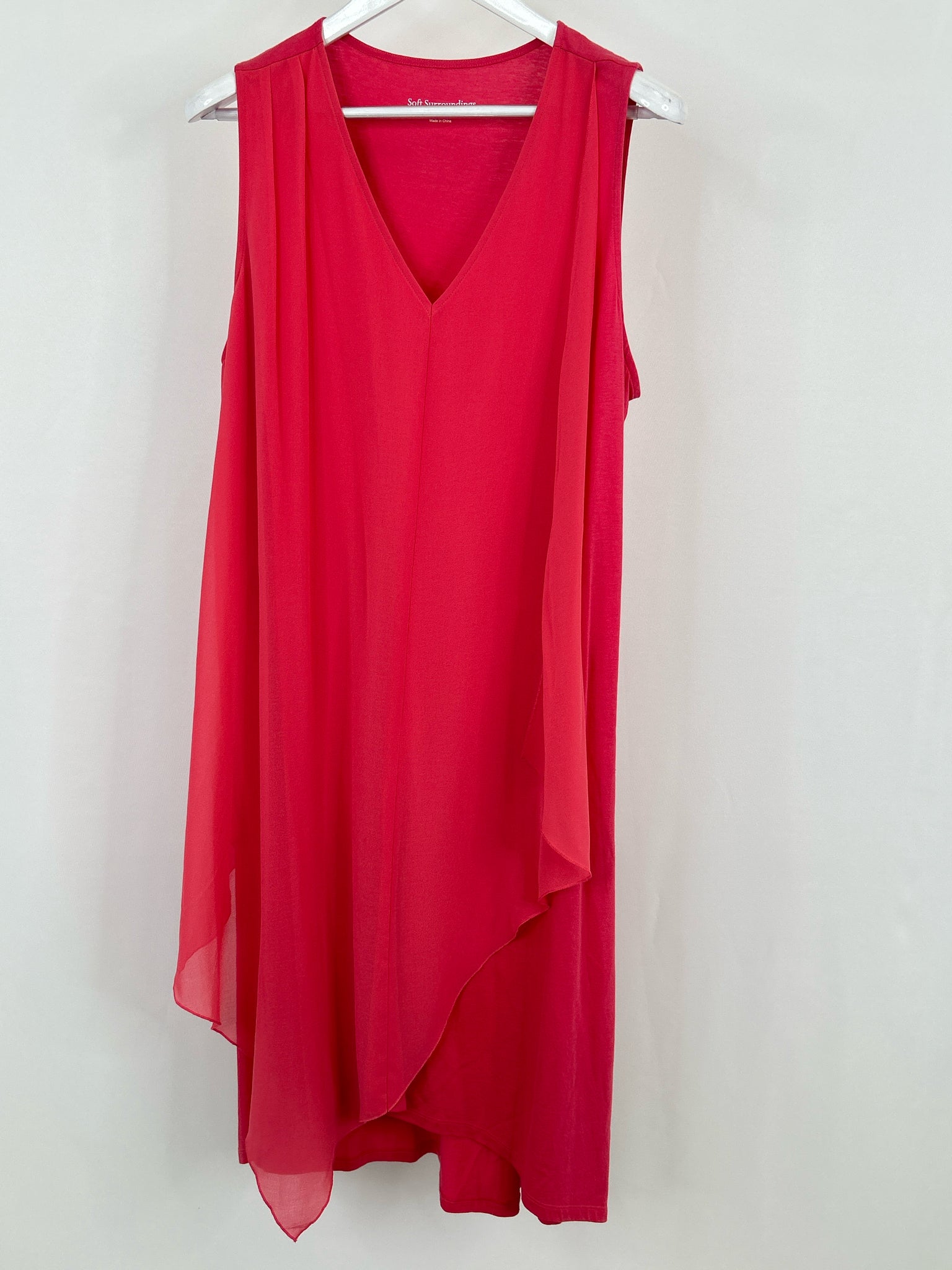 SOFT SURROUNDINGS Size XL Pink Women Dress NWT
