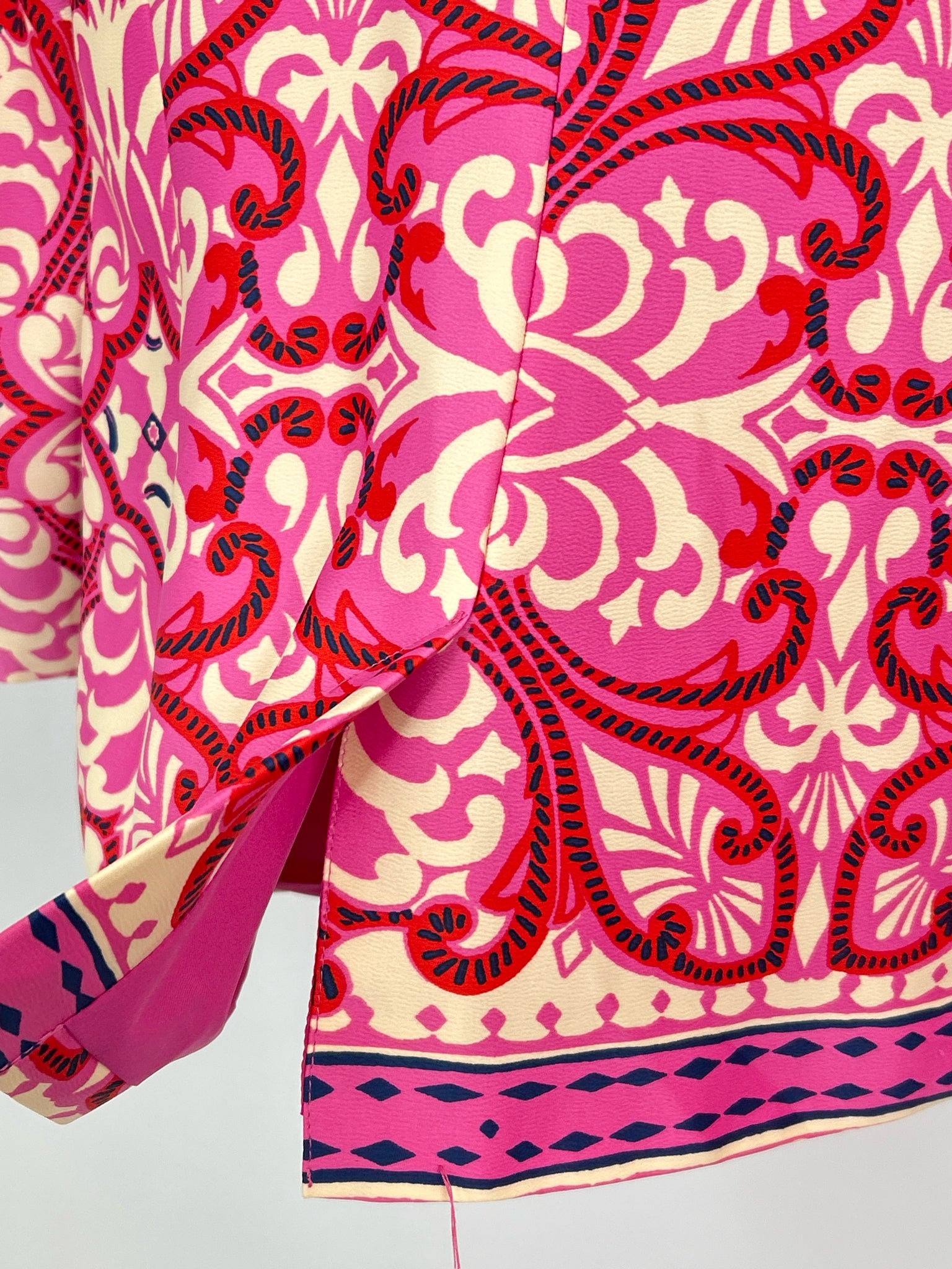 RACHEL ZOE Size S Fuschia Print Women 2-Piece w/pants