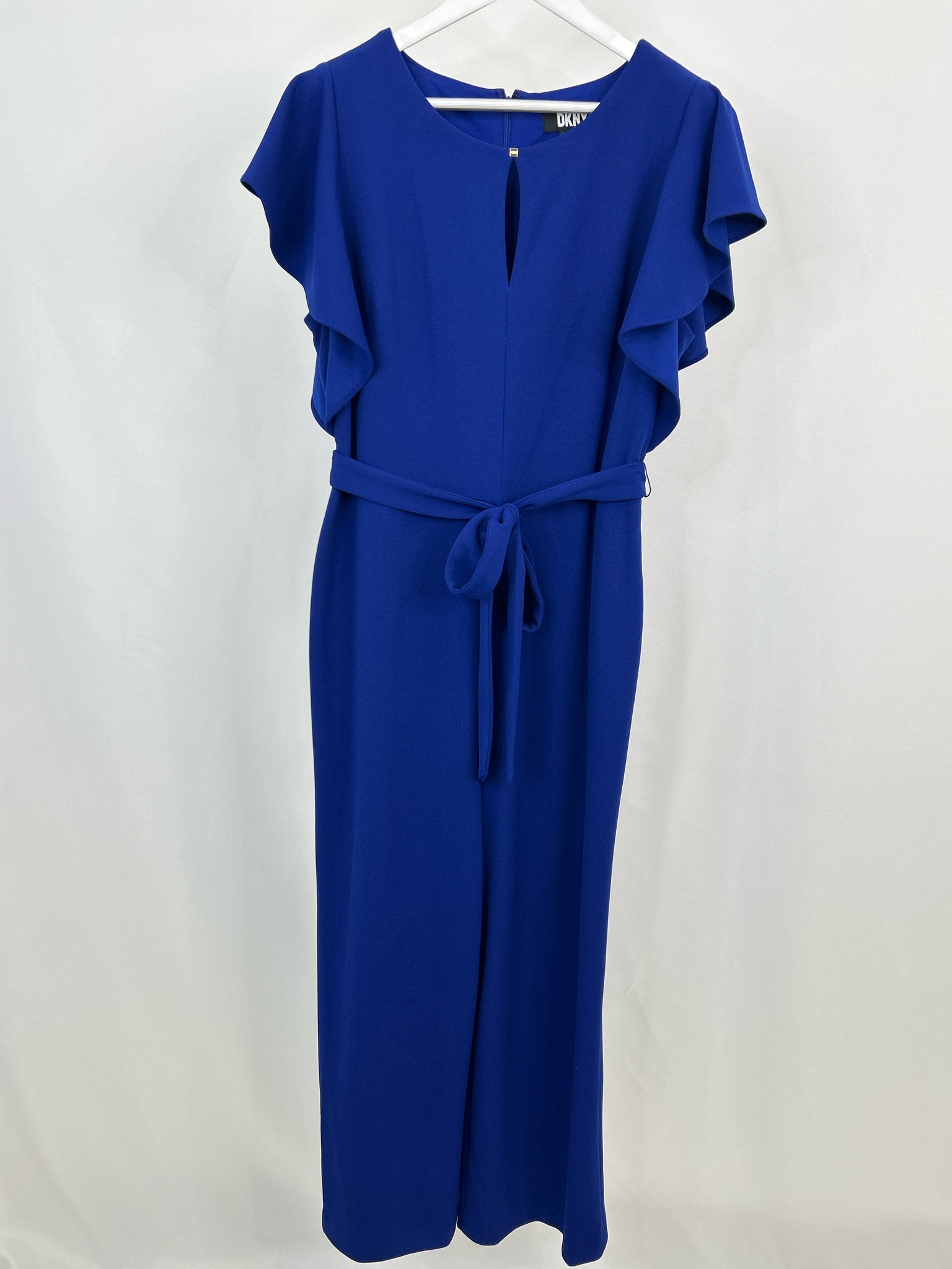 DKNY Size 14 Blue Women Jumpsuit