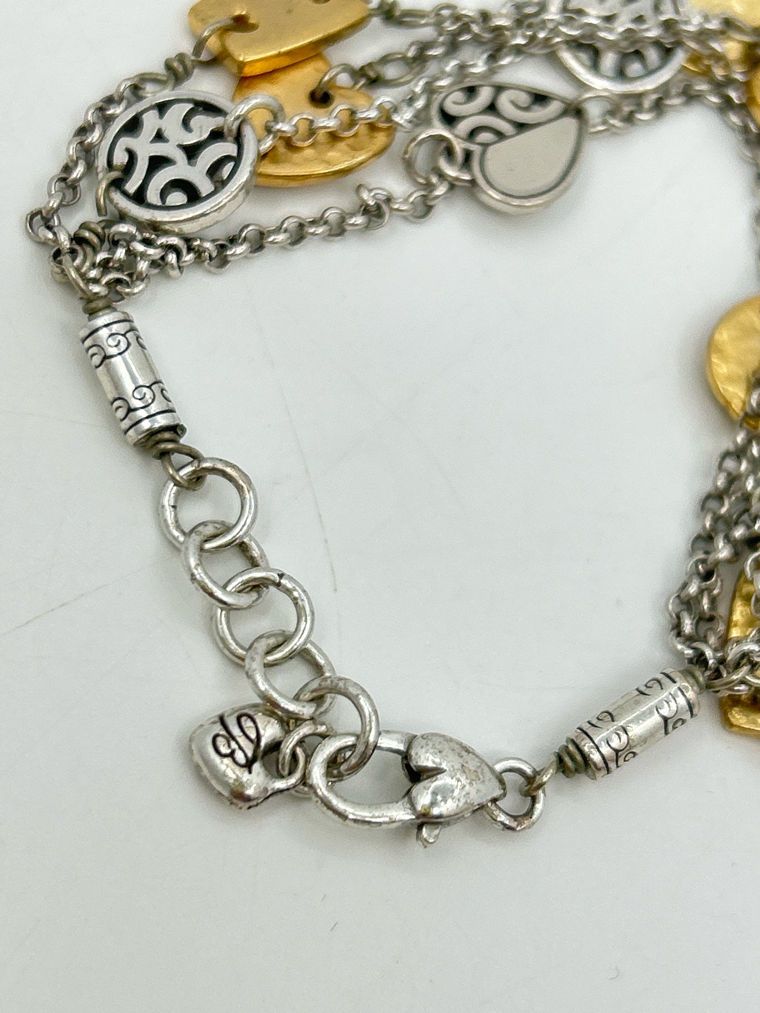 BRIGHTON Silver and Gold Bracelet