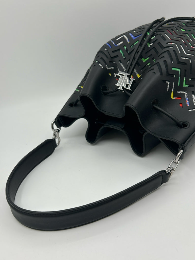 Lauren Ralph Lauren Black Print Purse
