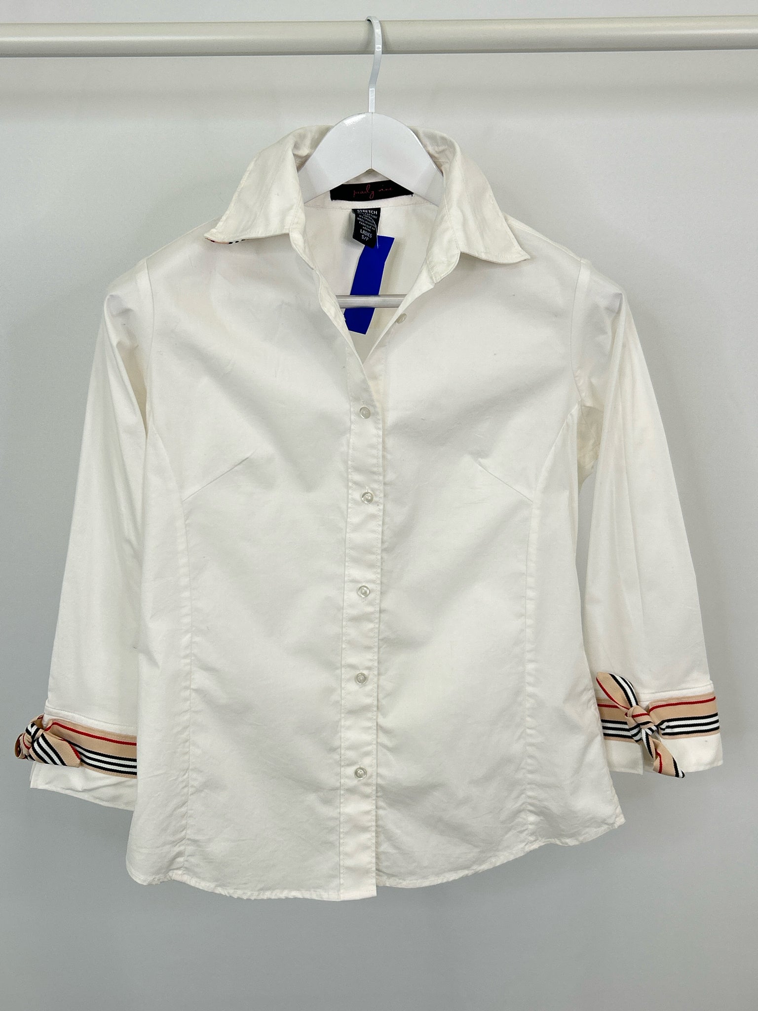 PEARLY VINE Size SP White Women Shirt