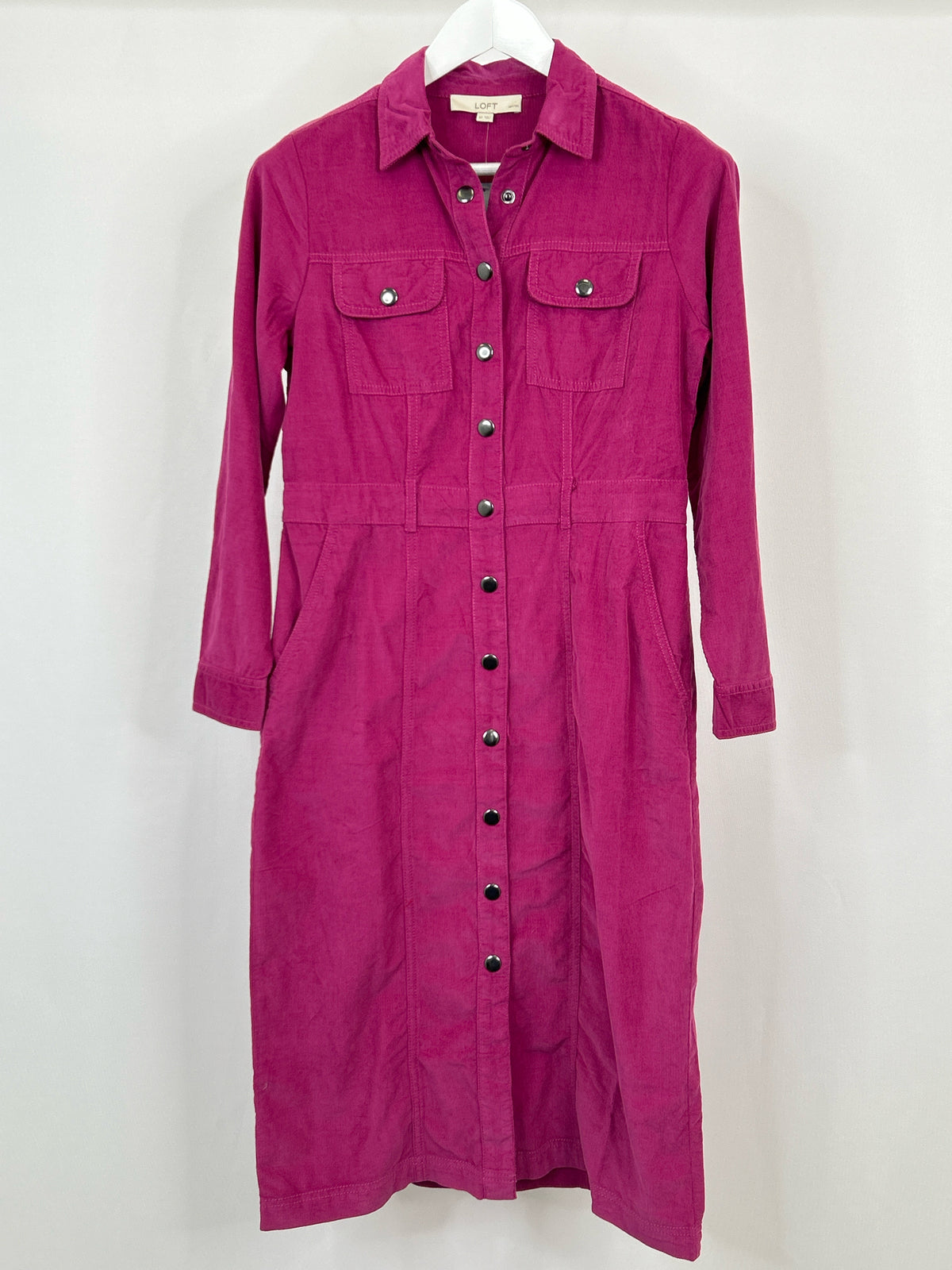 LOFT Size 6P berry Women Dress