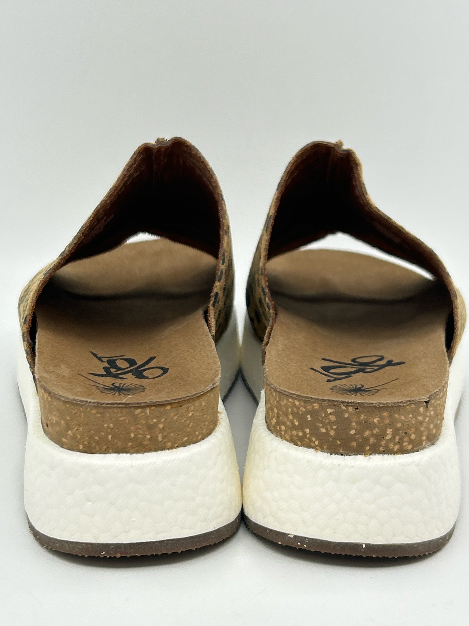 OTBT Size 10M BEIGE AND BROWN Women Sandal