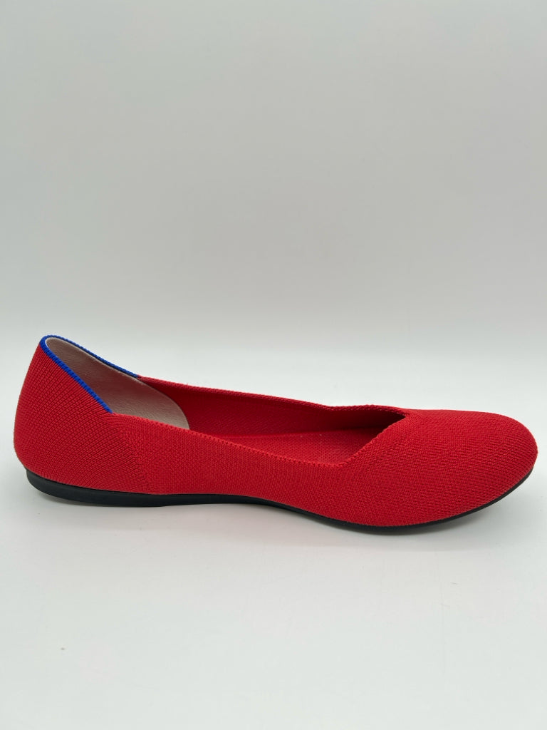 ROTHY'S Size 10 Red Flats