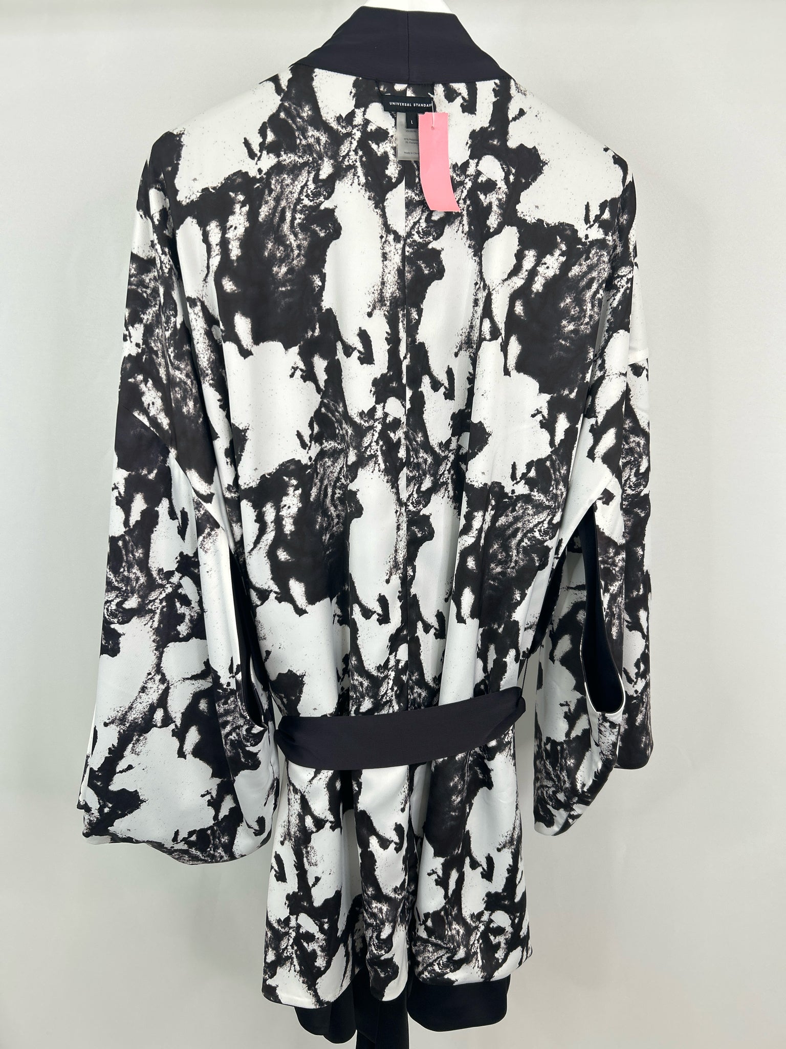 UNIVERSAL STANDARD Size L Black Women Kimono