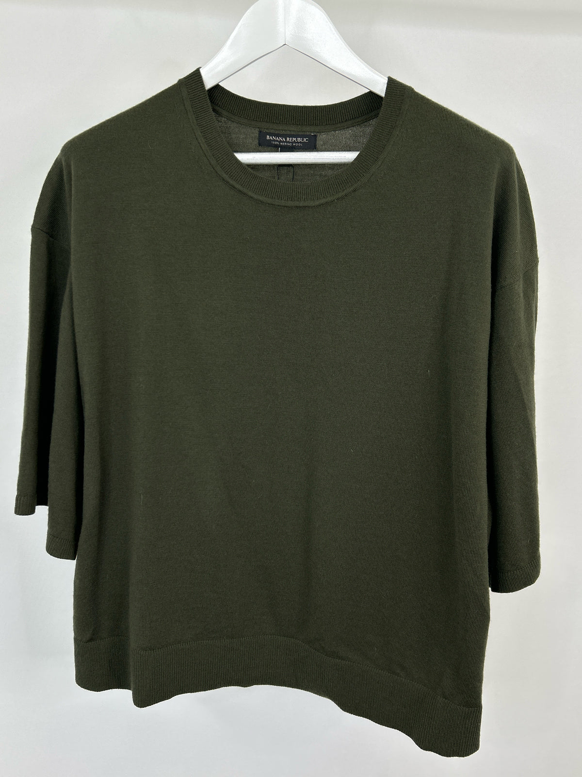 BANANA REPUBLIC Size XL Dark Green Women Sweater