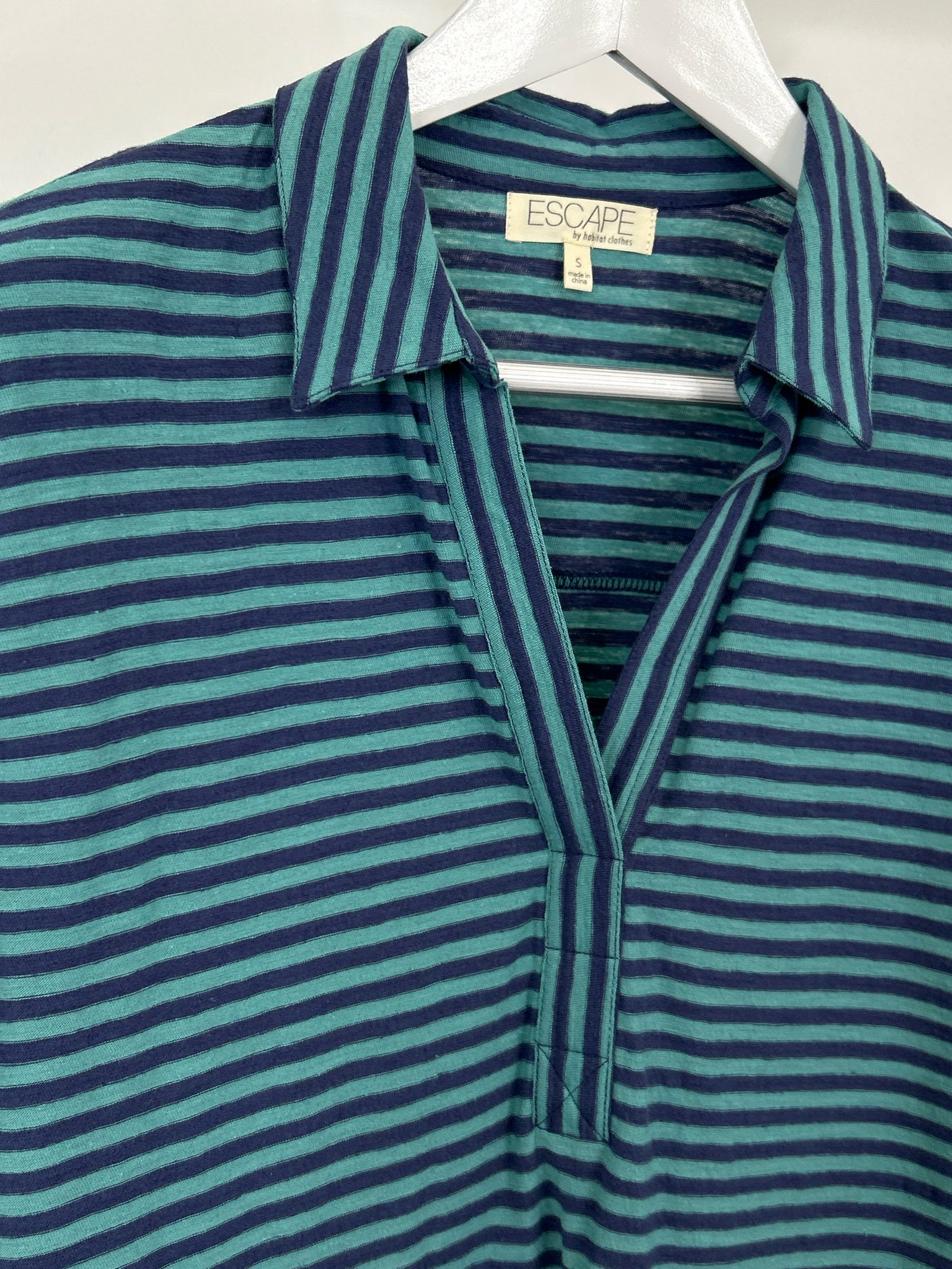 Escape by Habitat Clothes Size S TEAL AND BLUE Women Top