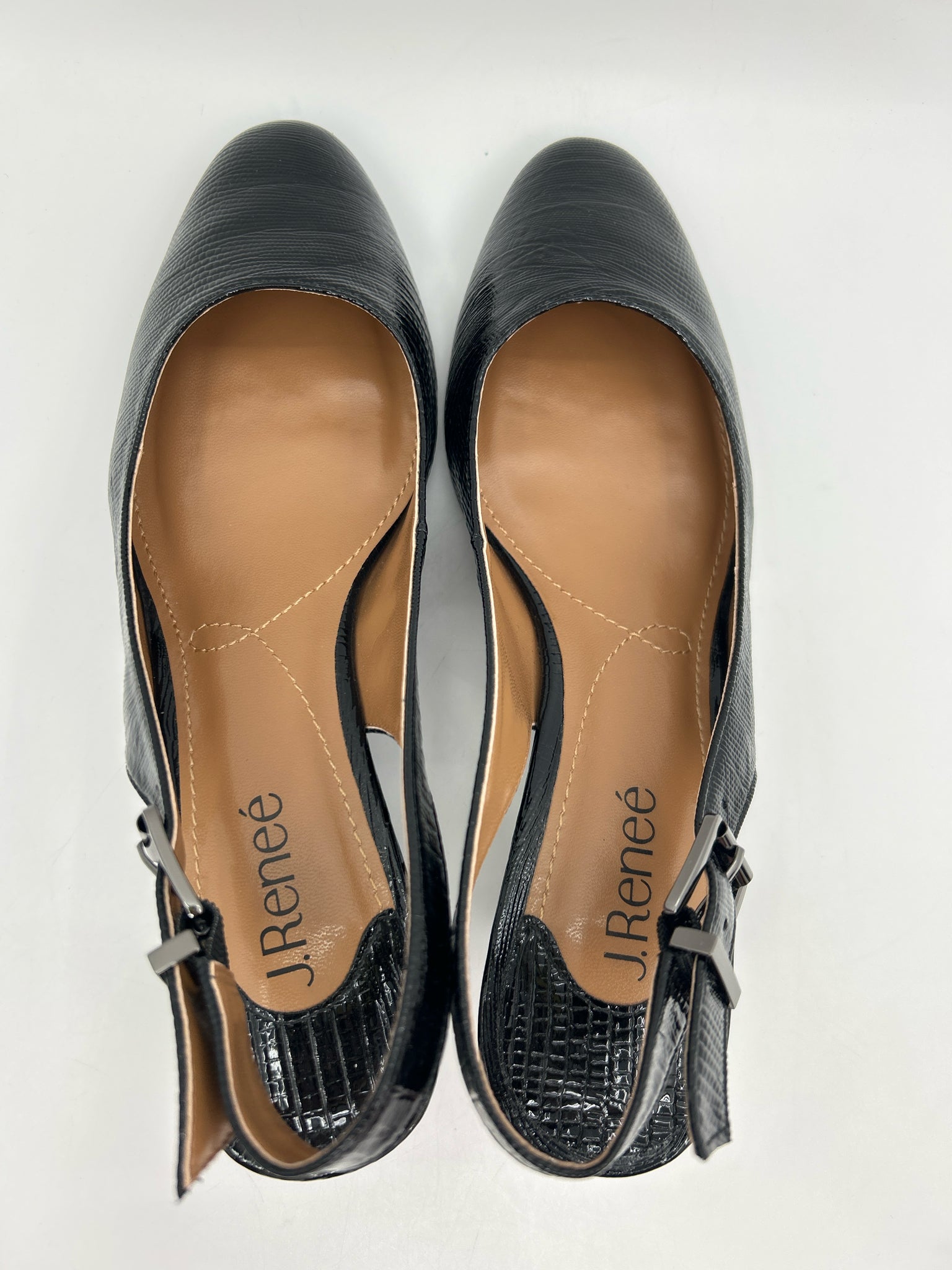 J. RENEE Size 10 Black Women Pumps