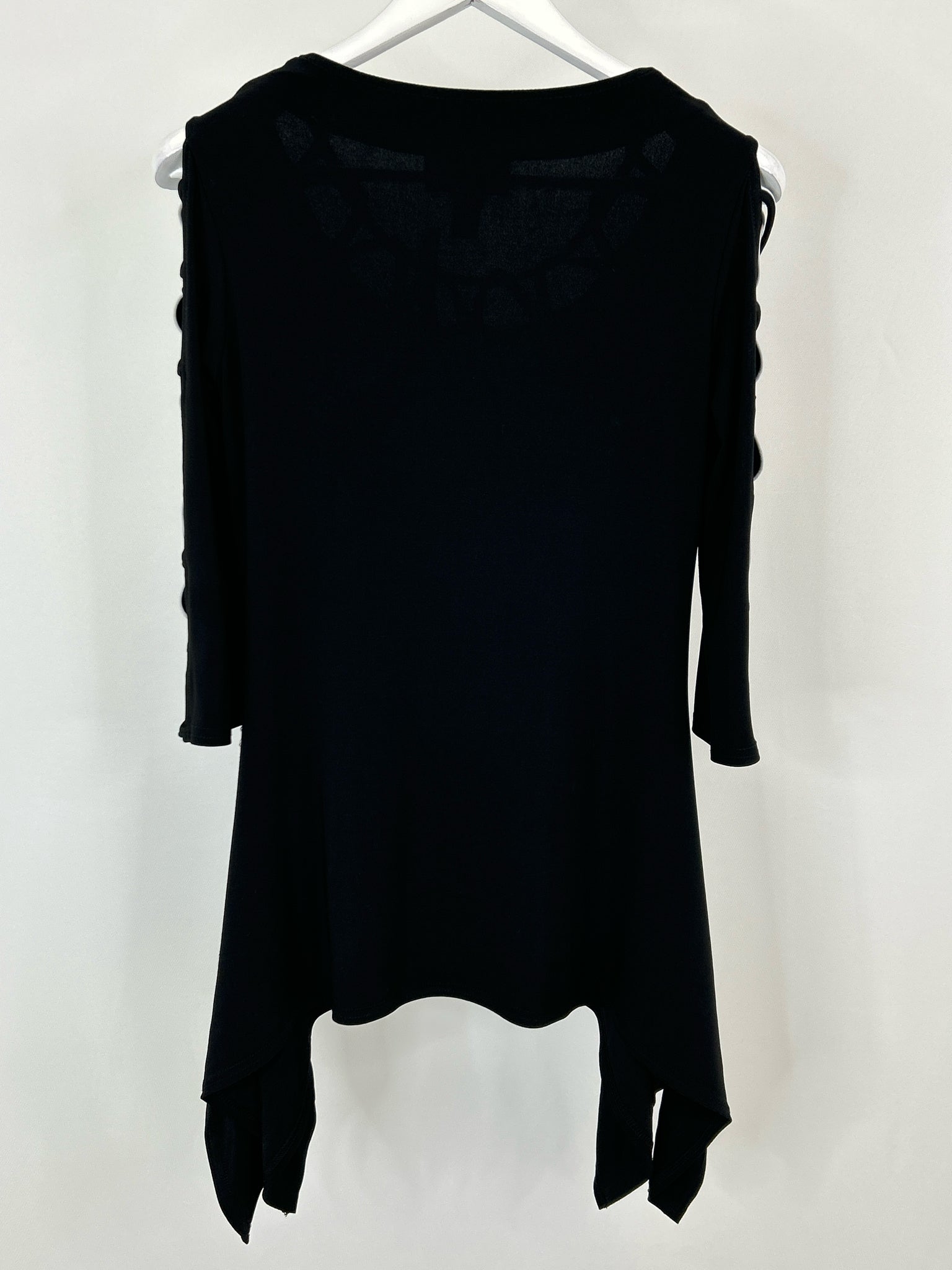 JOSEPH RIBKOFF Size 4 Black Women Tunic