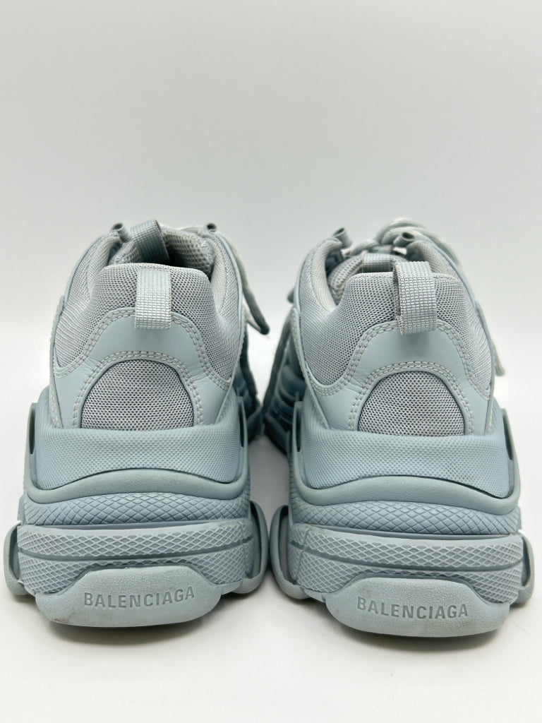 BALENCIAGA Size 39 Baby Blue Sneakers