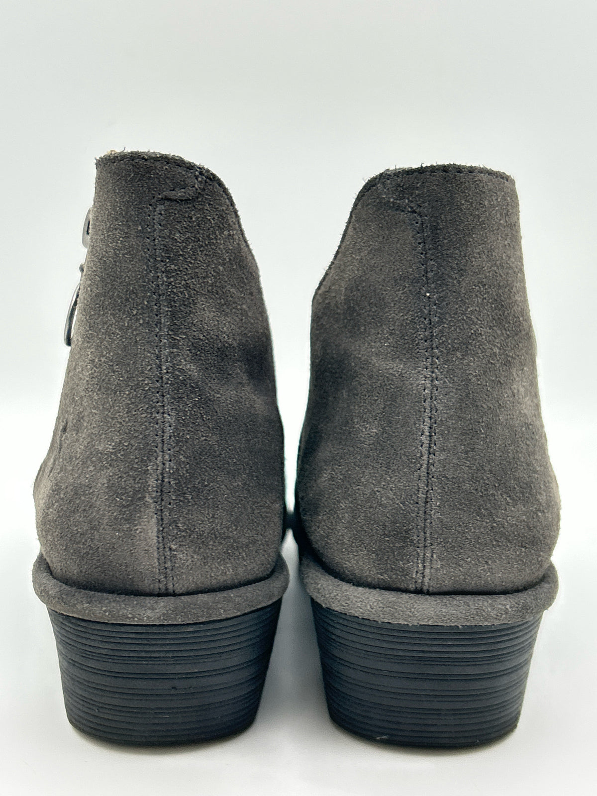 FLY LONDON Size 39 Charcoal Women Booties