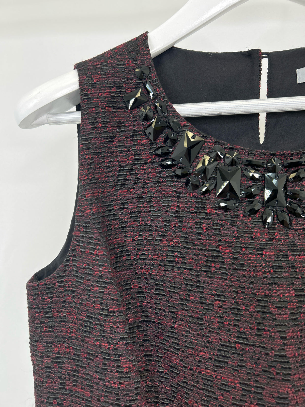 CLASSIQUES ENTIER Size M Black Print Women Top