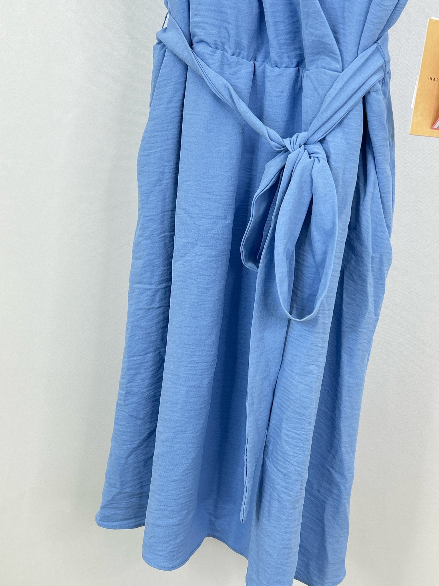 HALOGEN NWT Size L Blue Women Dress