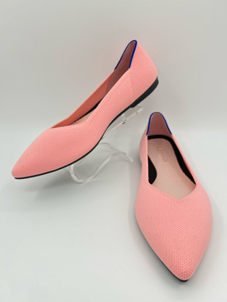 ROTHY'S NWOB Size 9W Pink Women's Flats