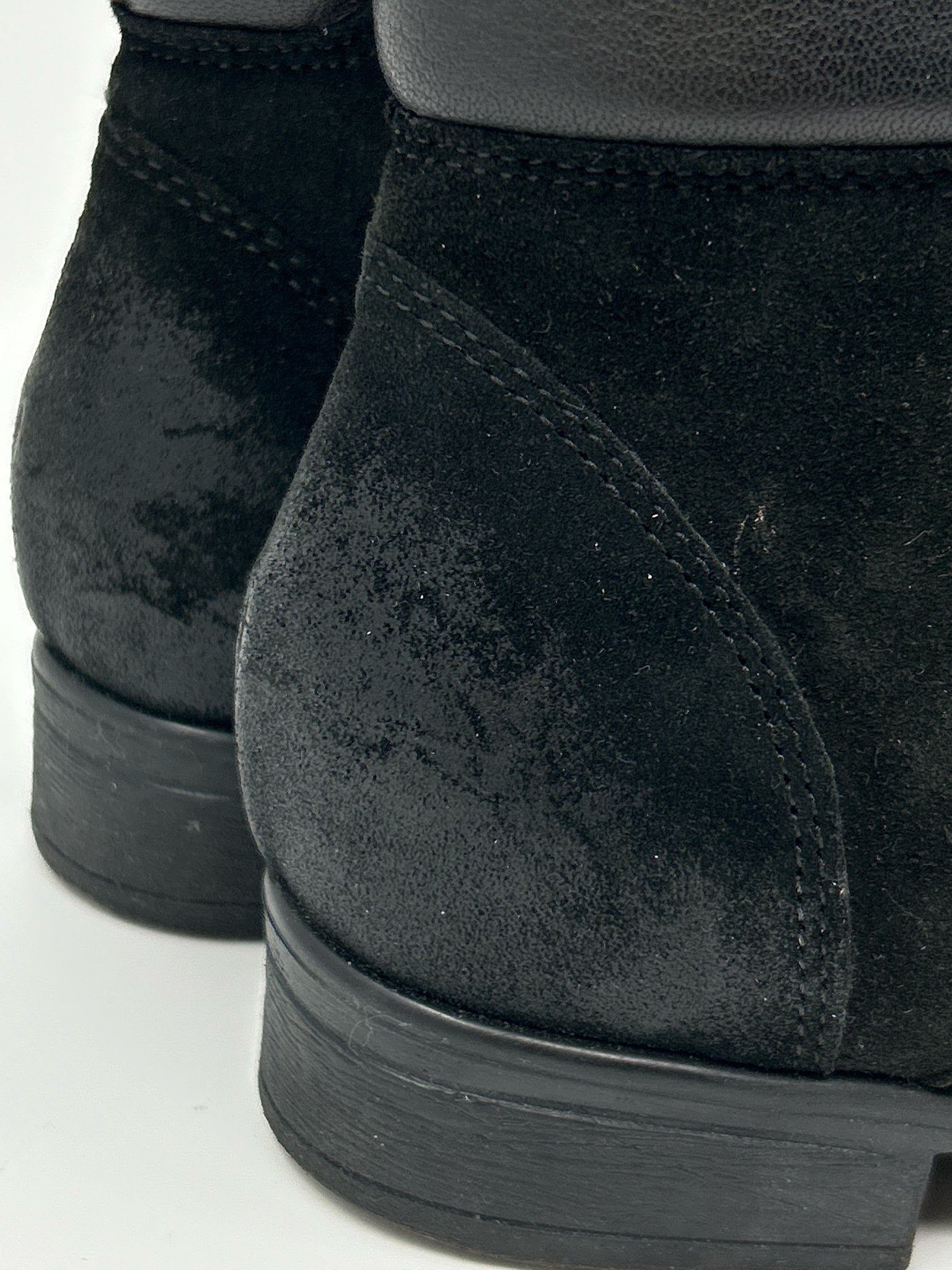 MIZ MOOZ EU Size 37W US Size 6.5/7 Black Women Booties