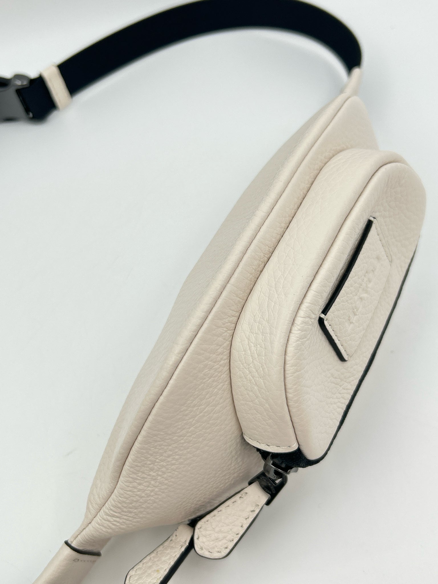 Coach Ivory Women Belt Bag Purse