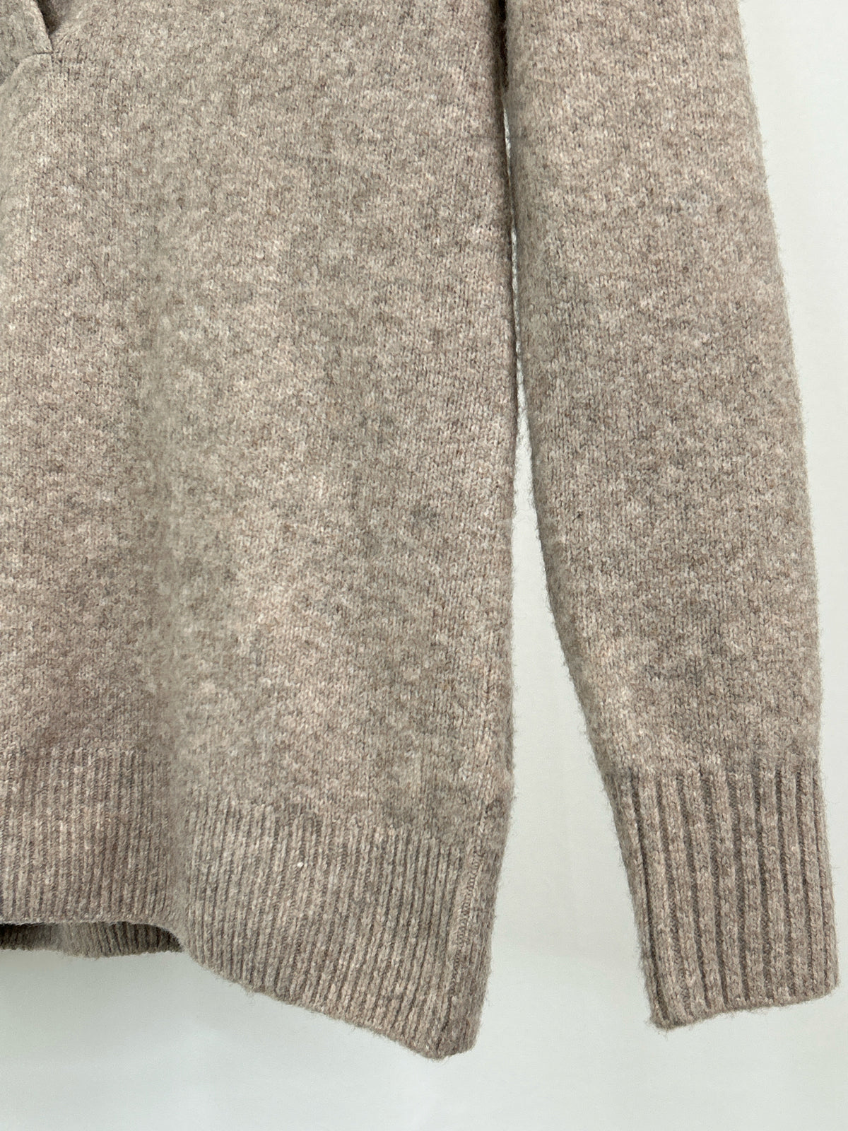 SOFT SURROUNDINGS Size S Heather Taupe Women Sweater