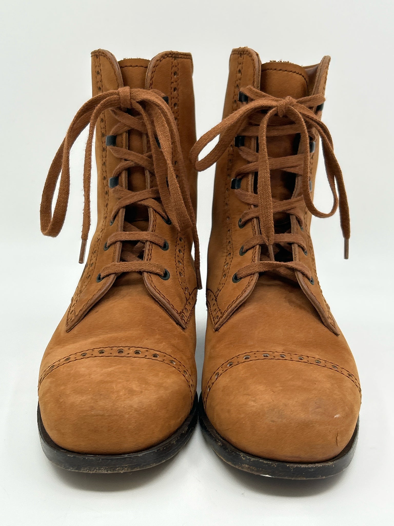 TOD'S Size 36 Brown Women Booties