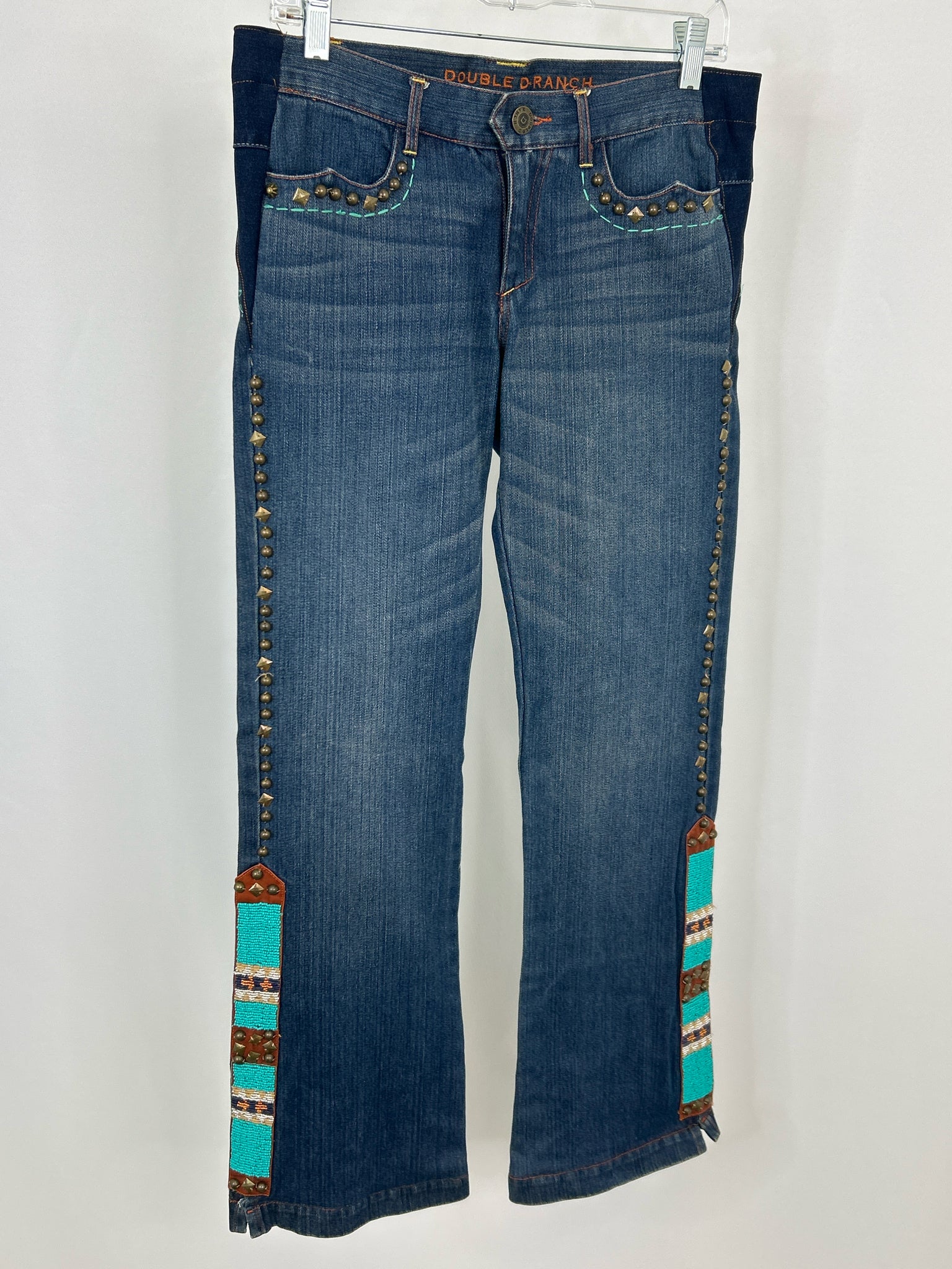 DOUBLE D RANCH Size 14/32 BLUE DENIM Women jeans