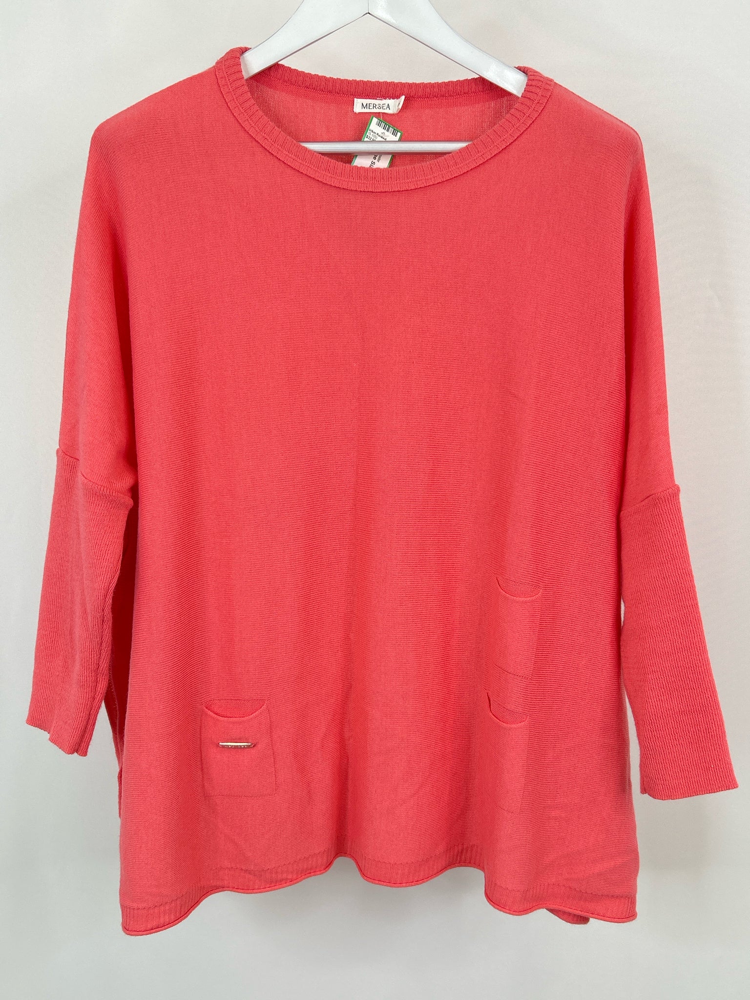 MERSEA One Size Coral Women Sweater