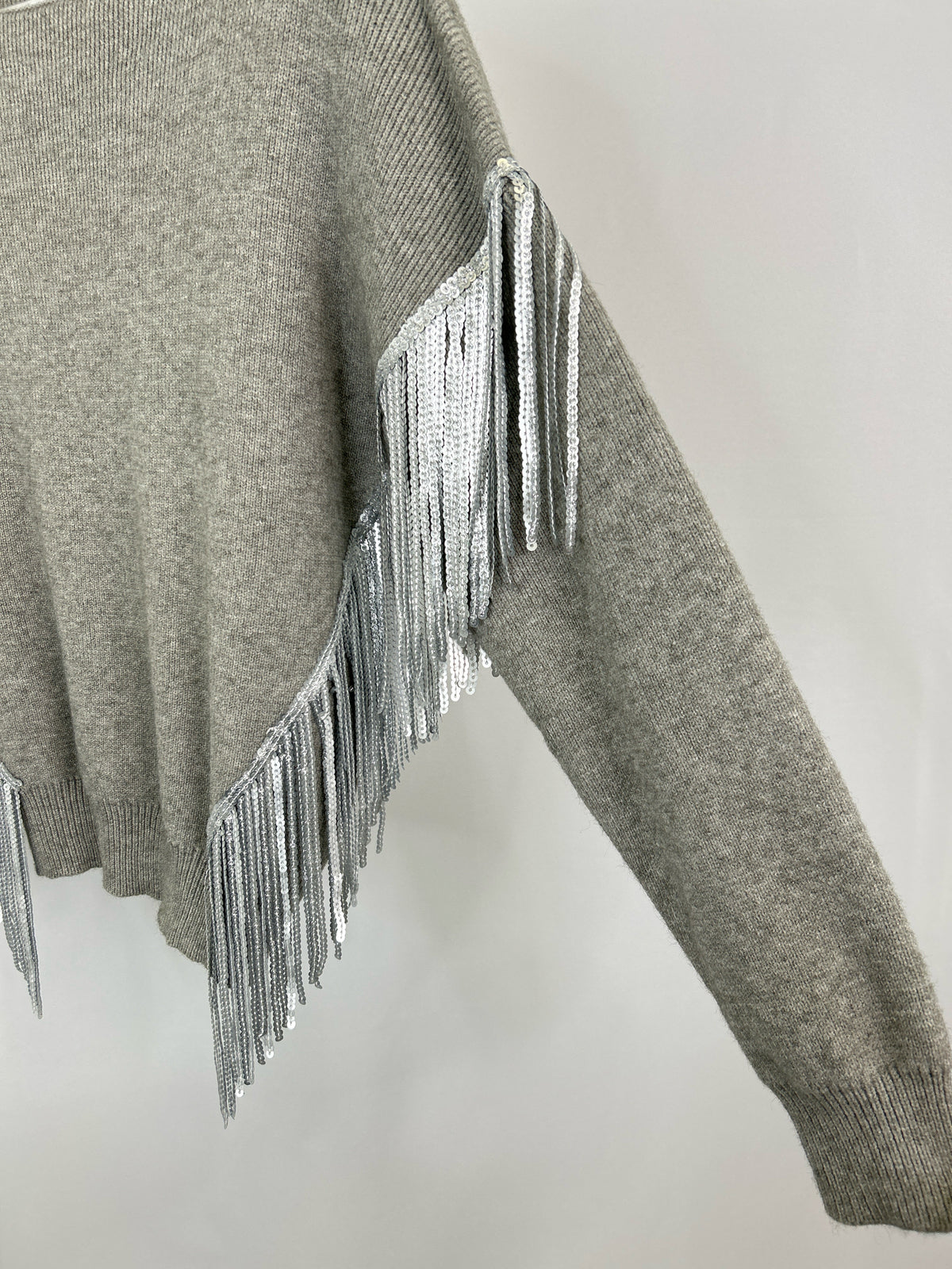 FATE NWT Size S Gray Women Sweater