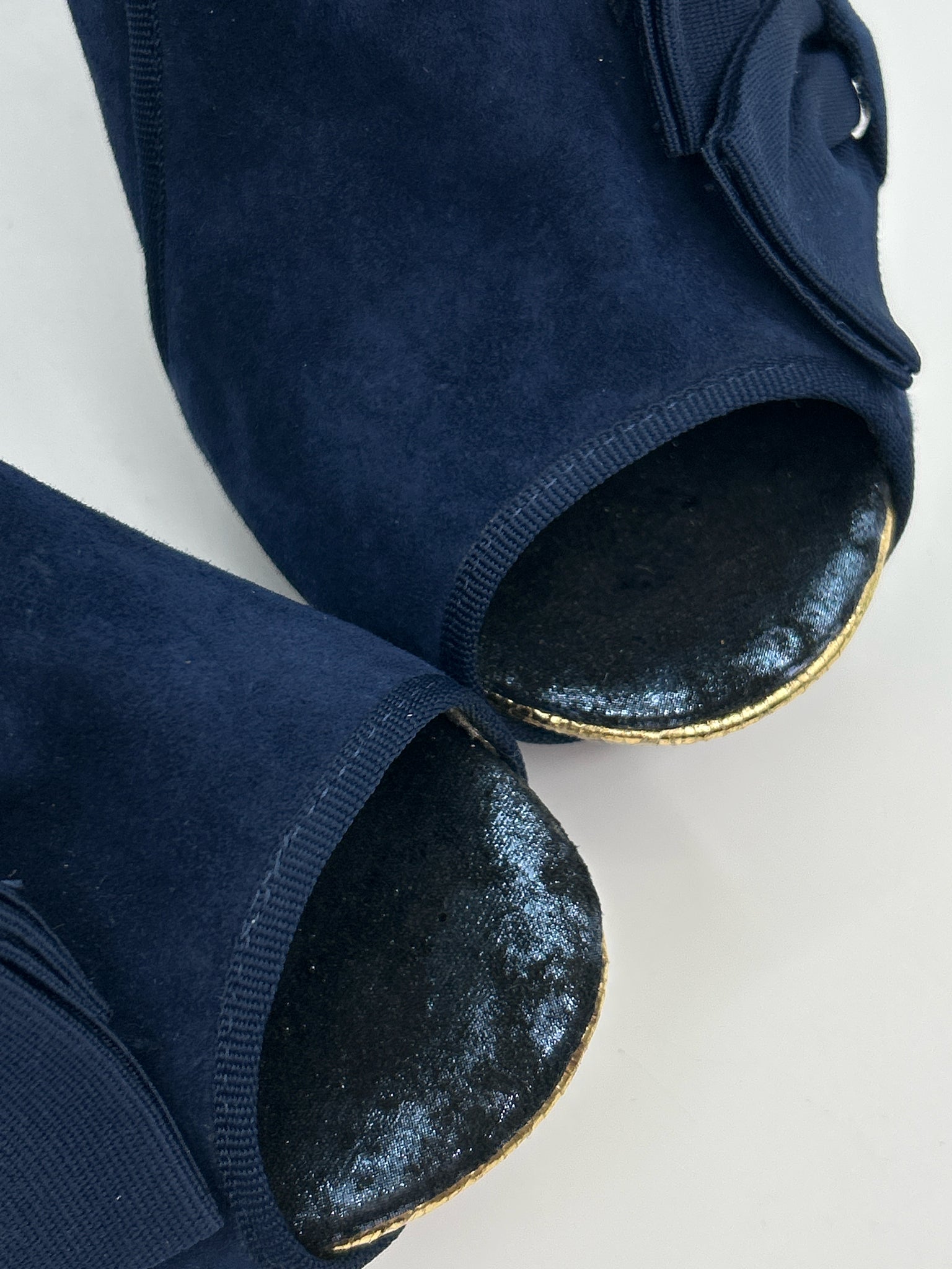 IRREGULAR CHOICE Size 10 Navy Women Booties